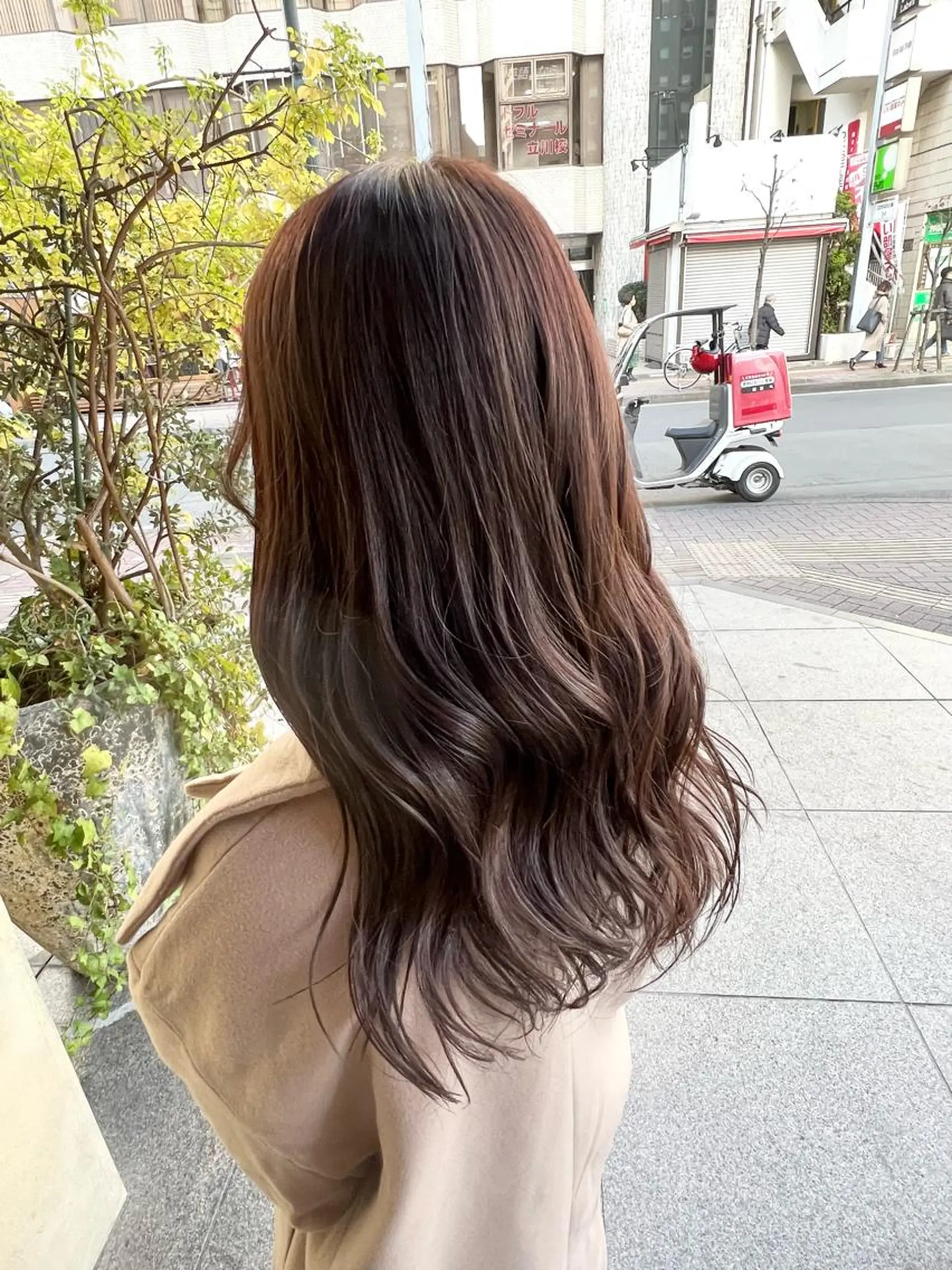 ロング ヘアカラー 学生人気no.1 🦋ナツミのヘアスタイル