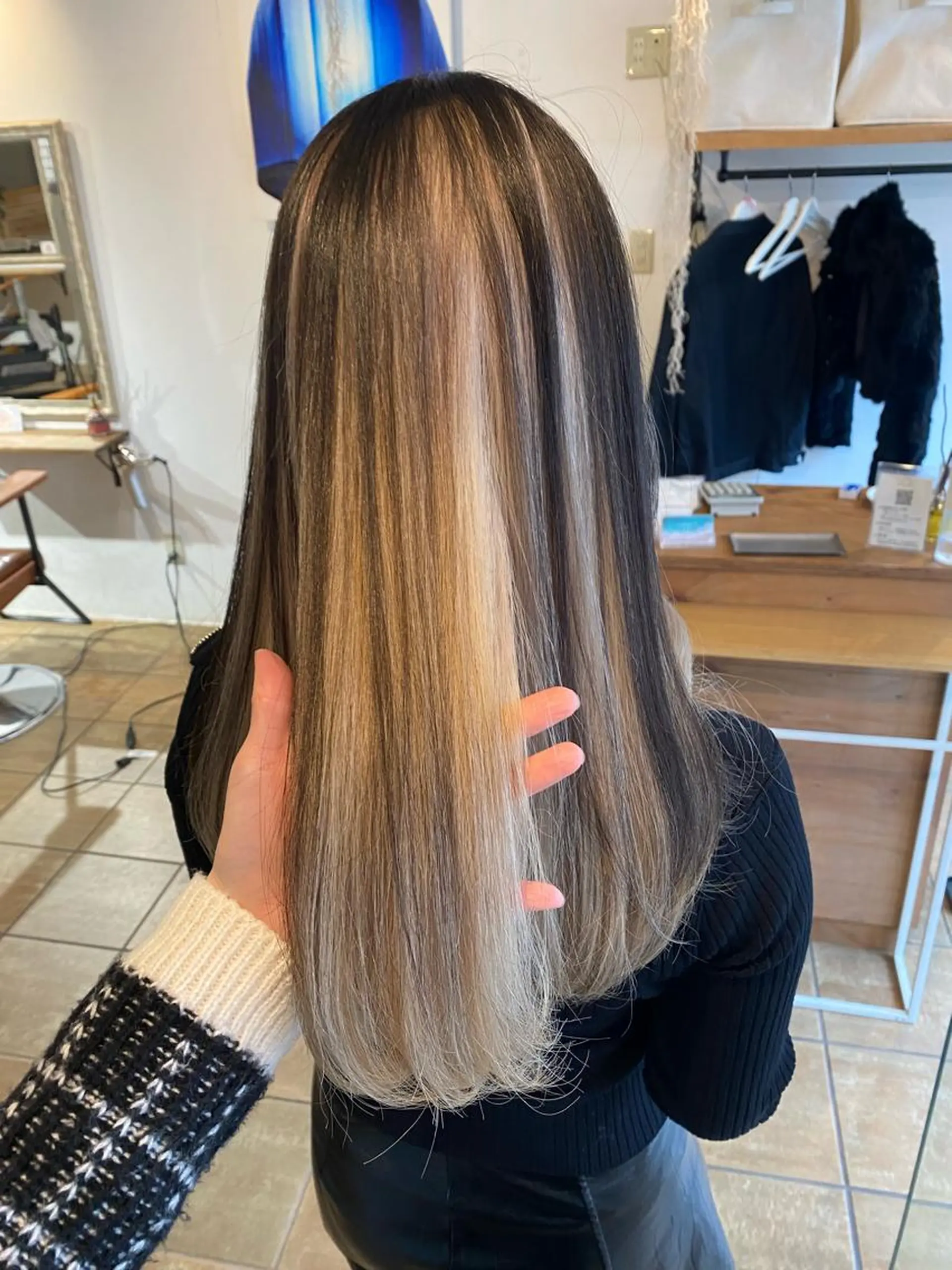 ロング カラー 韓国ヘア♡レイヤー AYAのヘアスタイル