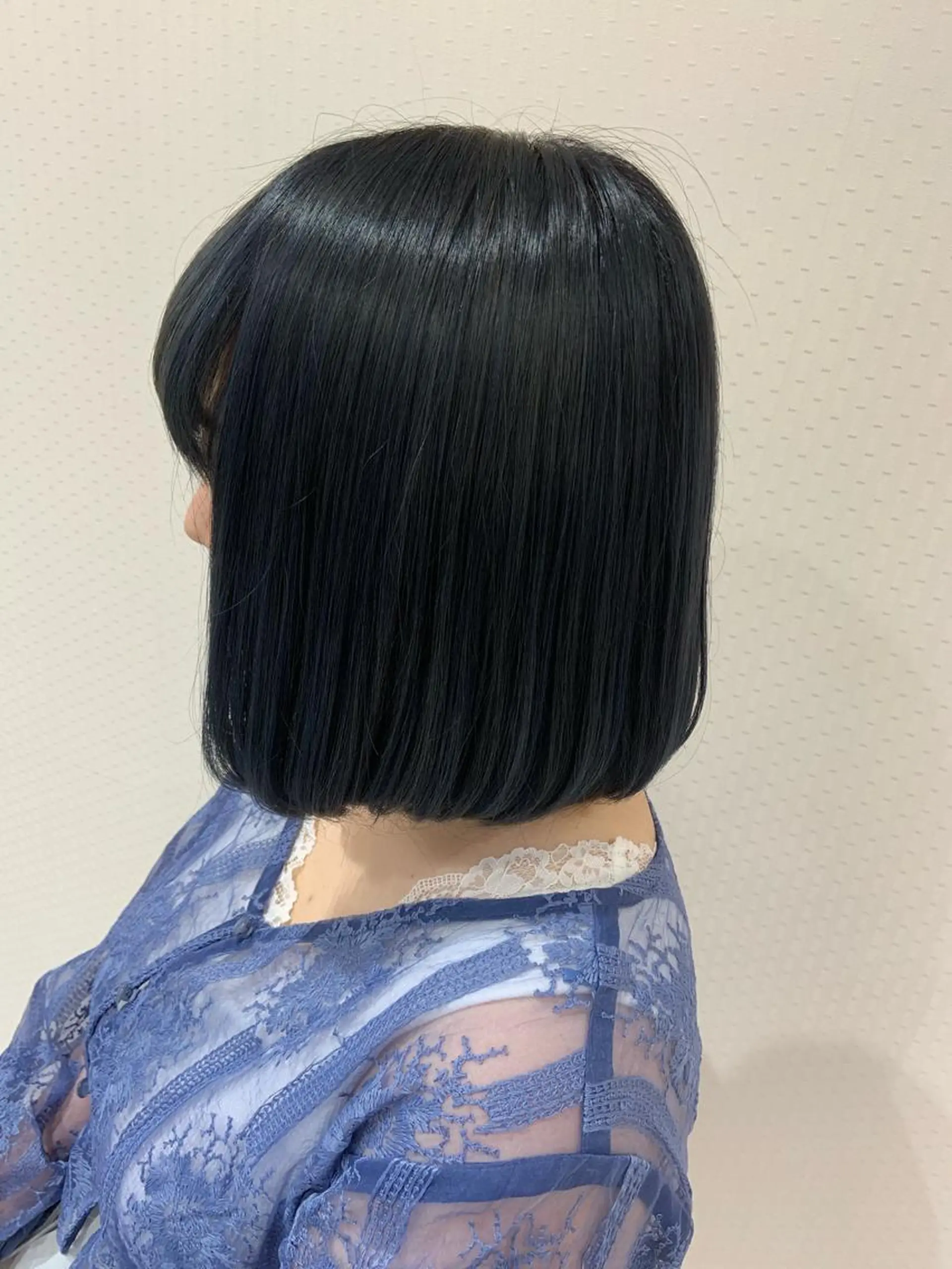 ミディアム カラー ブルーカラー ⭐️💛骨格を診断 髪質改善◎RIKIのヘアスタイル