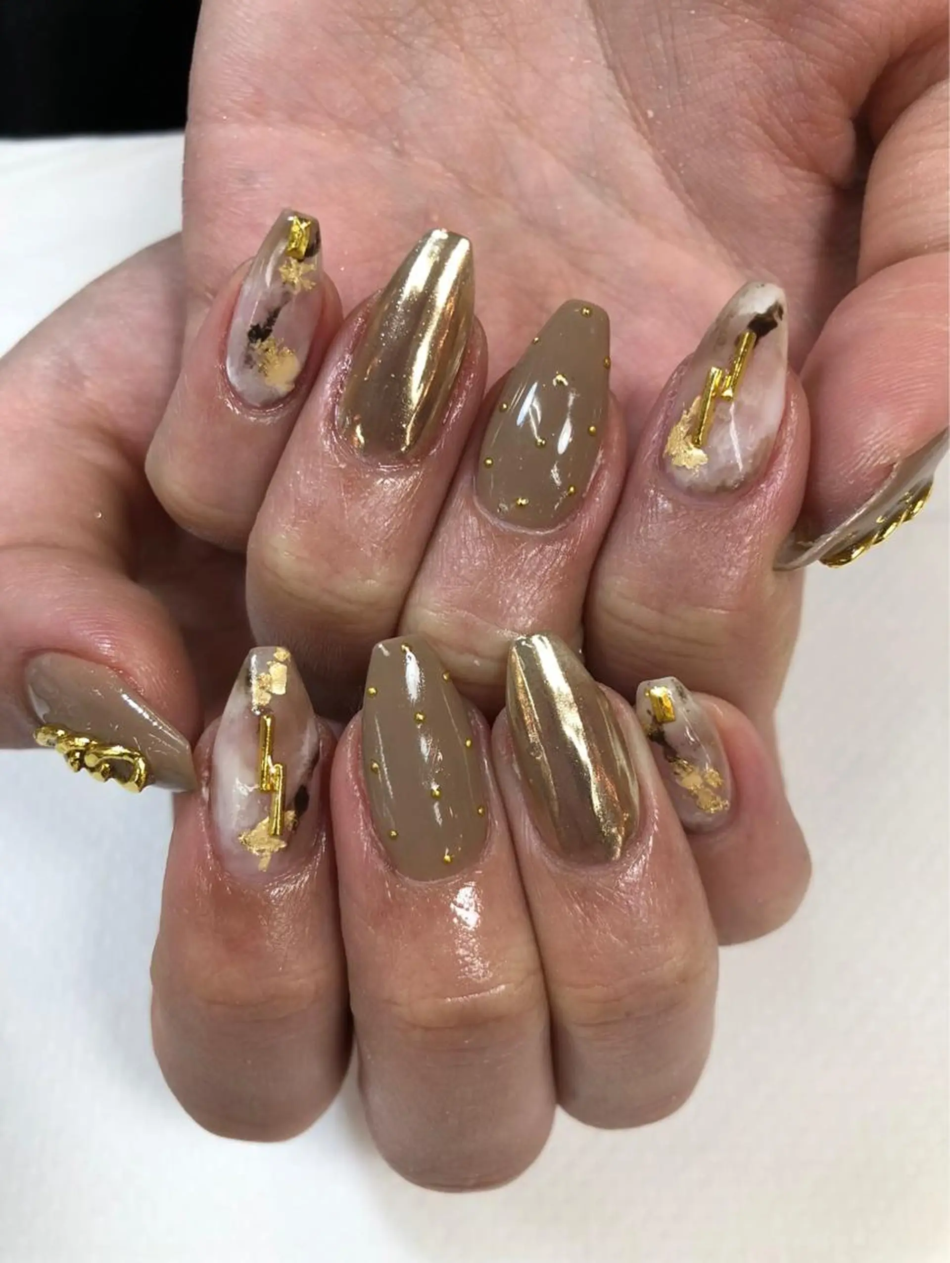 ネイル ミラーネイル MH_ Nailのネイルデザイン