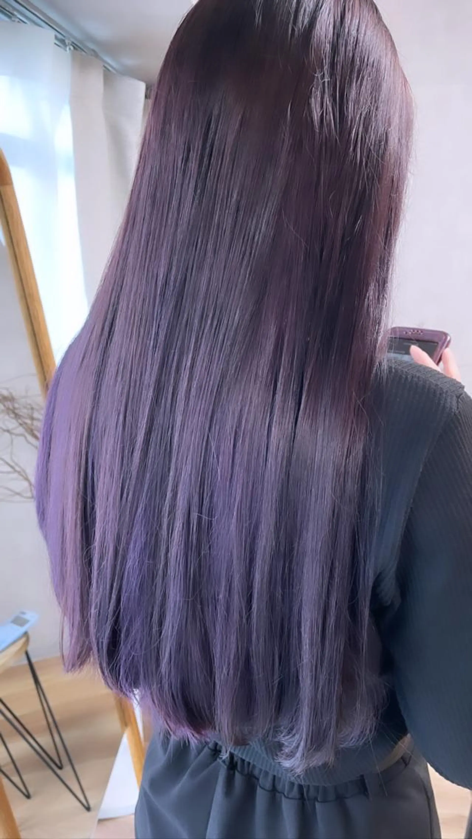 カラー ロング カット ヘアカラー トリートメント MAIKO 【中崎・茶屋町】のヘアスタイル