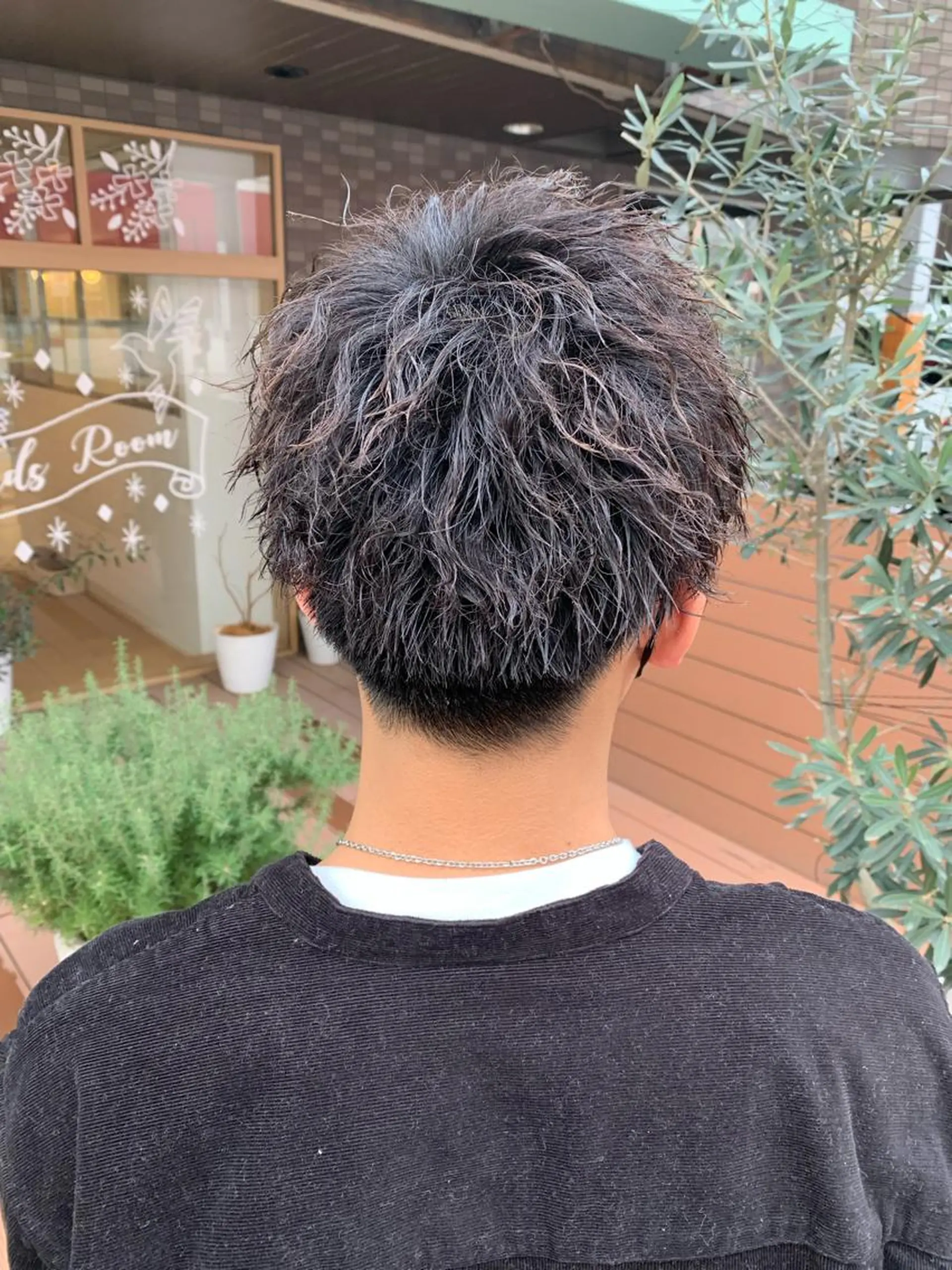 パーマ メンズ メンズパーマ ツイストスパイラルパーマ スパイラルパーマ 縮毛矯正 髪質改善 鈴木のヘアスタイル