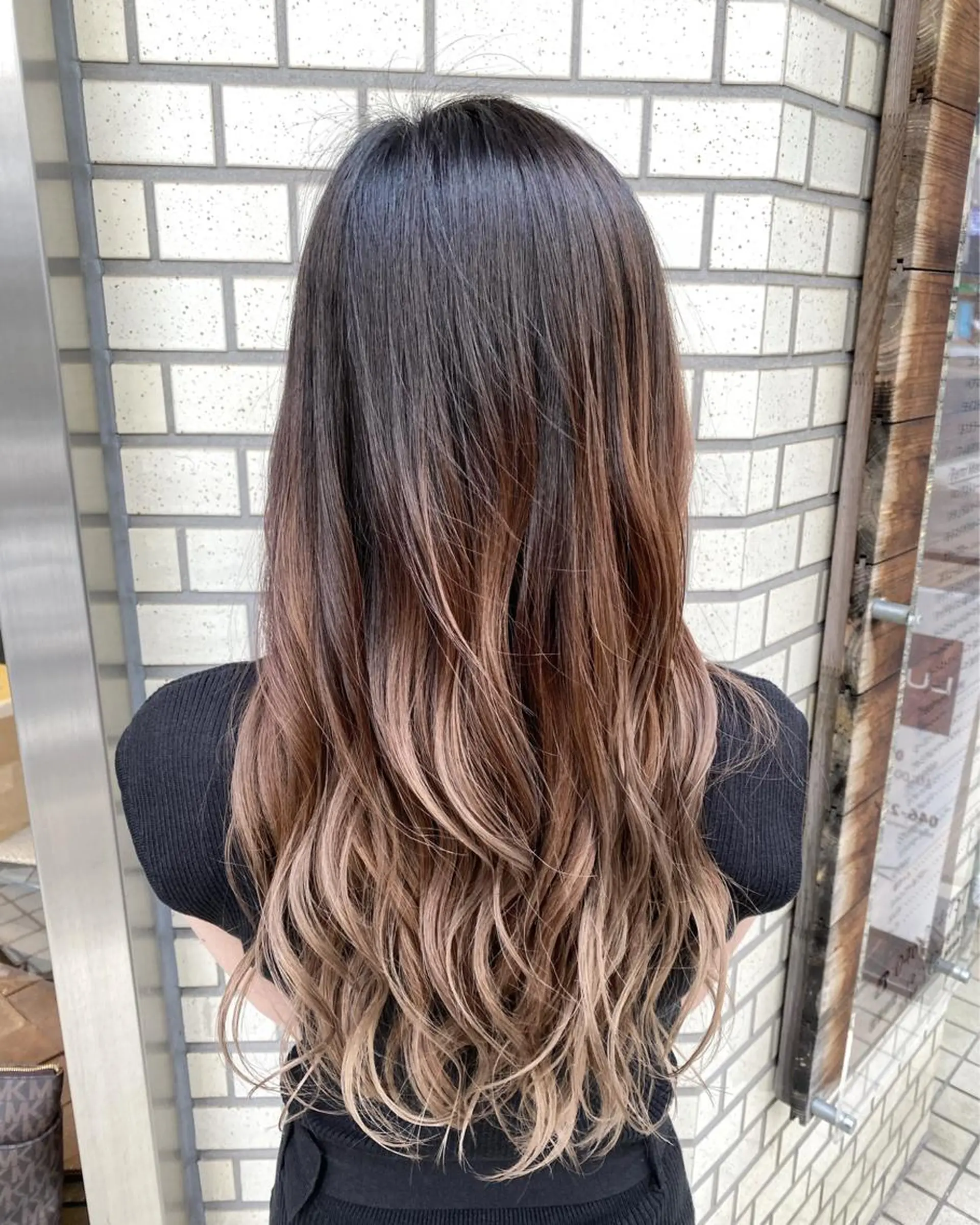 ロング カラー 韓国風デザイン 💐MIZUKI💐のヘアスタイル