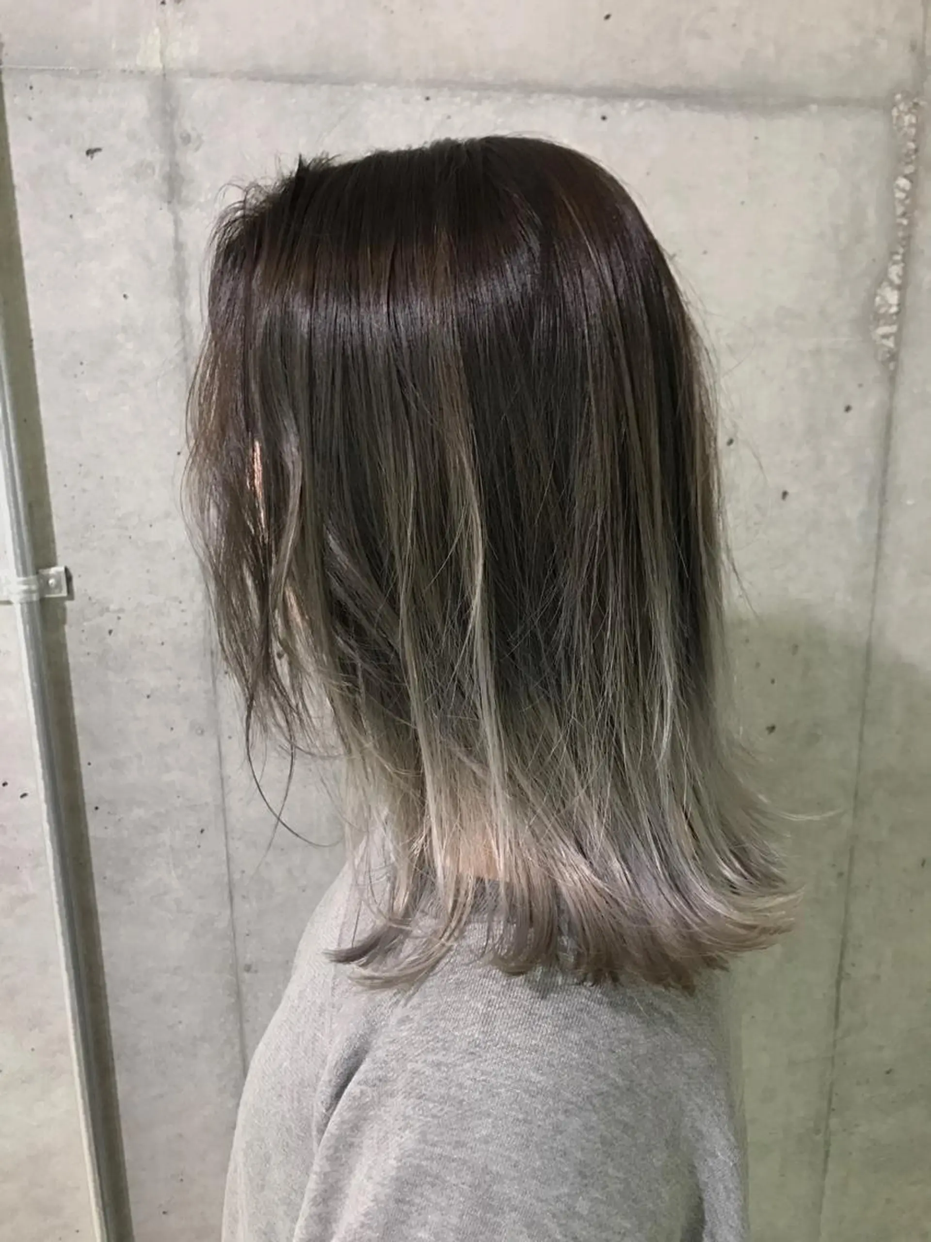 ミディアム 北千住でカラーNo1 高橋優輔のヘアスタイル