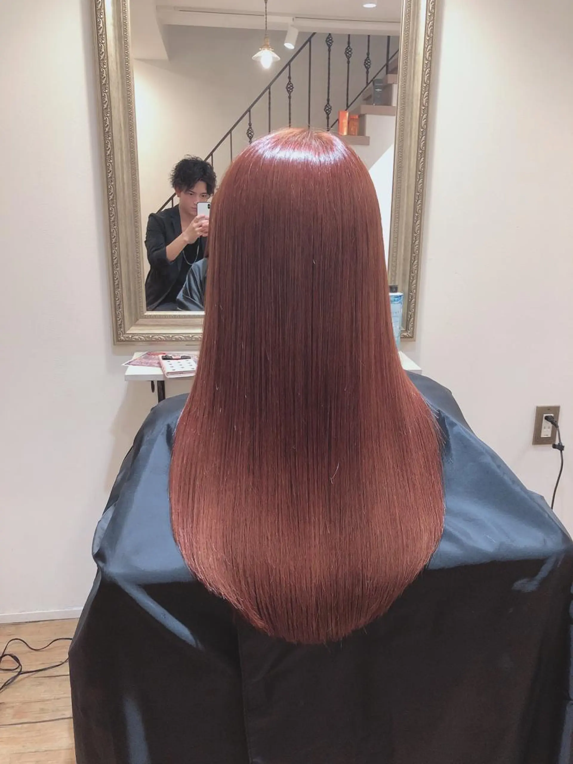 ロング カラー カットモデル 募集✨のヘアスタイル