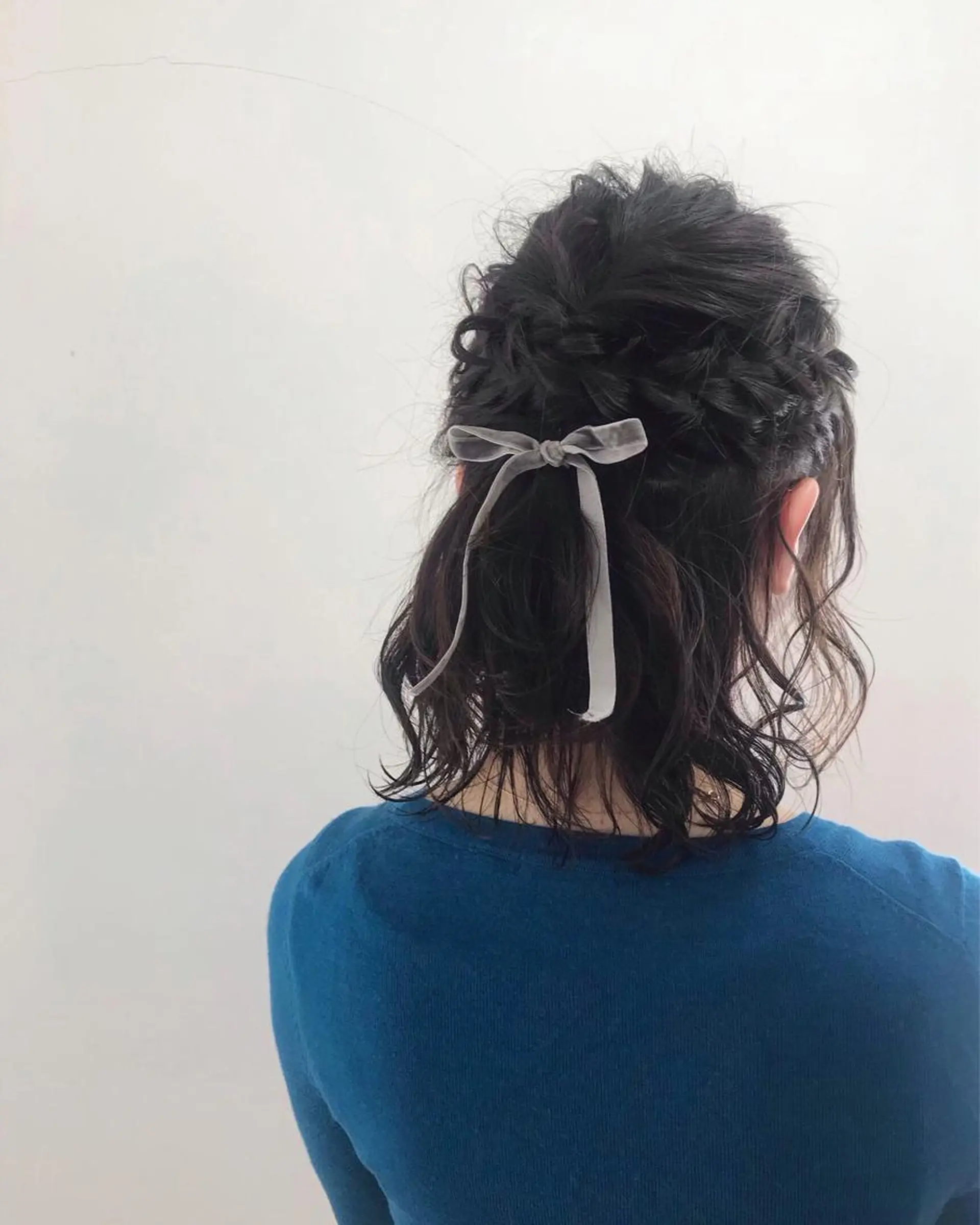 ヘアアレンジ ハーフアップ 髪飾り ヘアセット フラム所属・WATANABE MISAKIのヘアスタイル