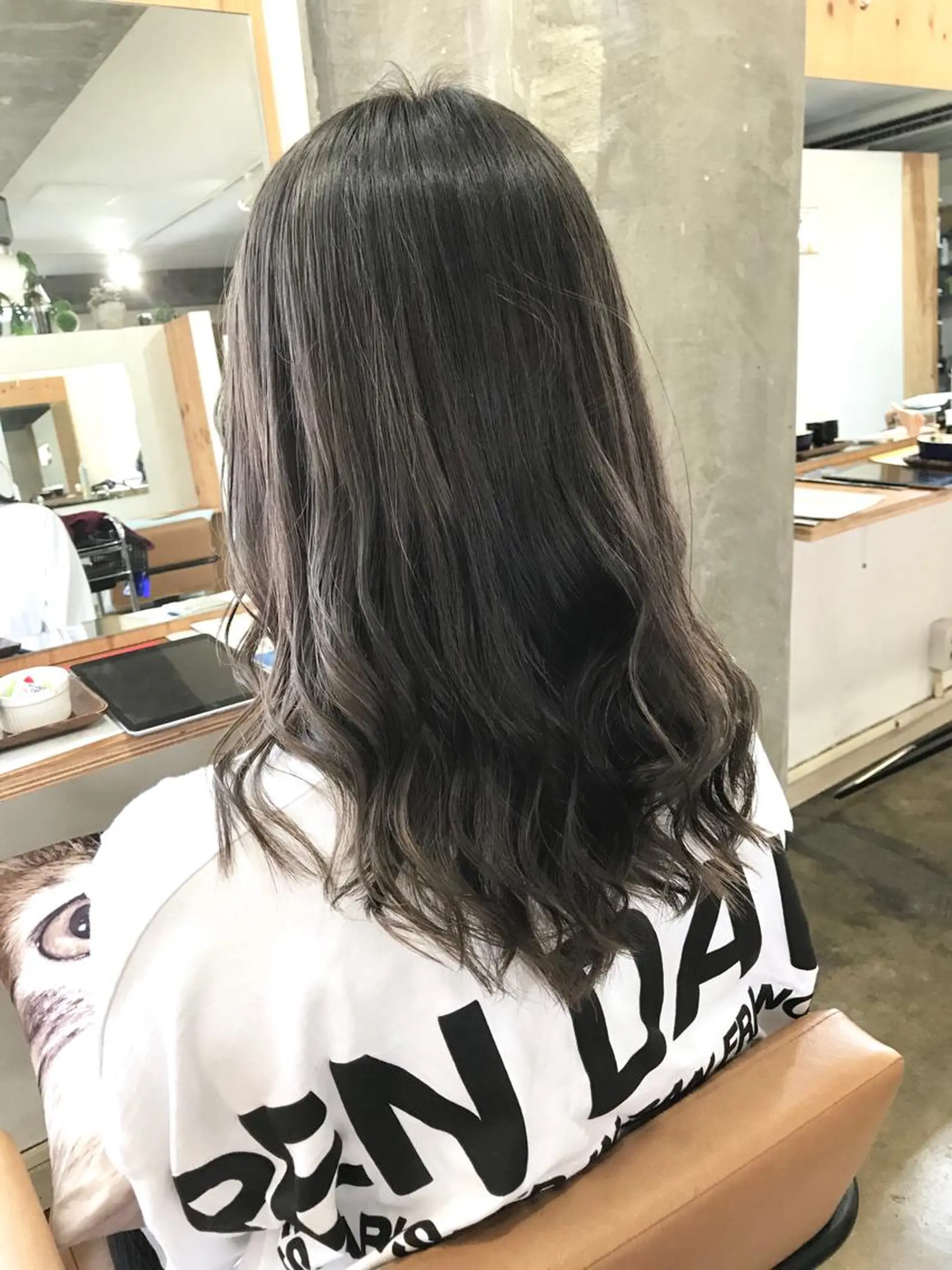 ミディアム カラー ヘアカラー トリートメント 💎髪質改善💎 デザイナーshinのヘアスタイル
