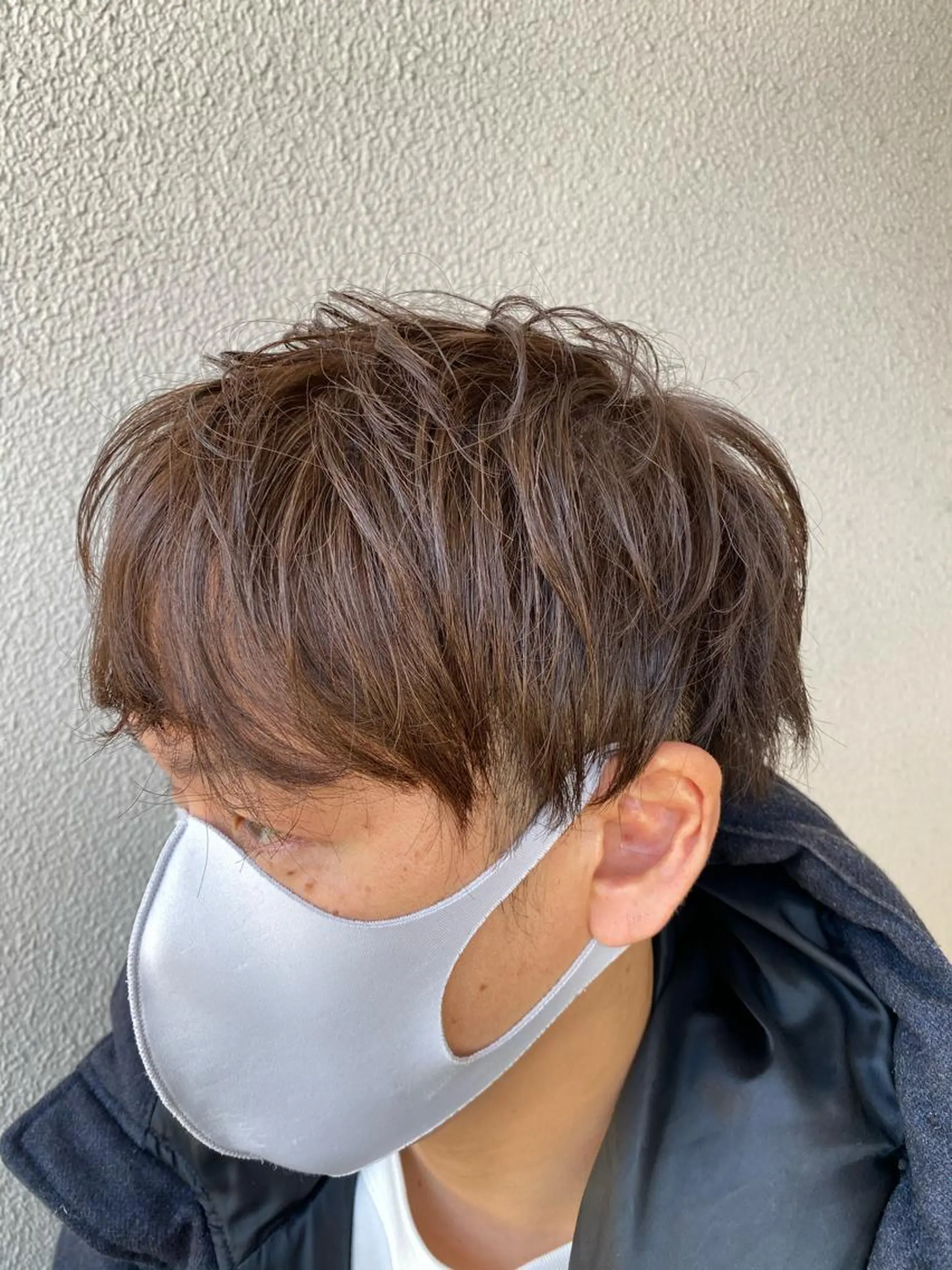 ショート カラー メンズ 柳澤 和也のヘアスタイル