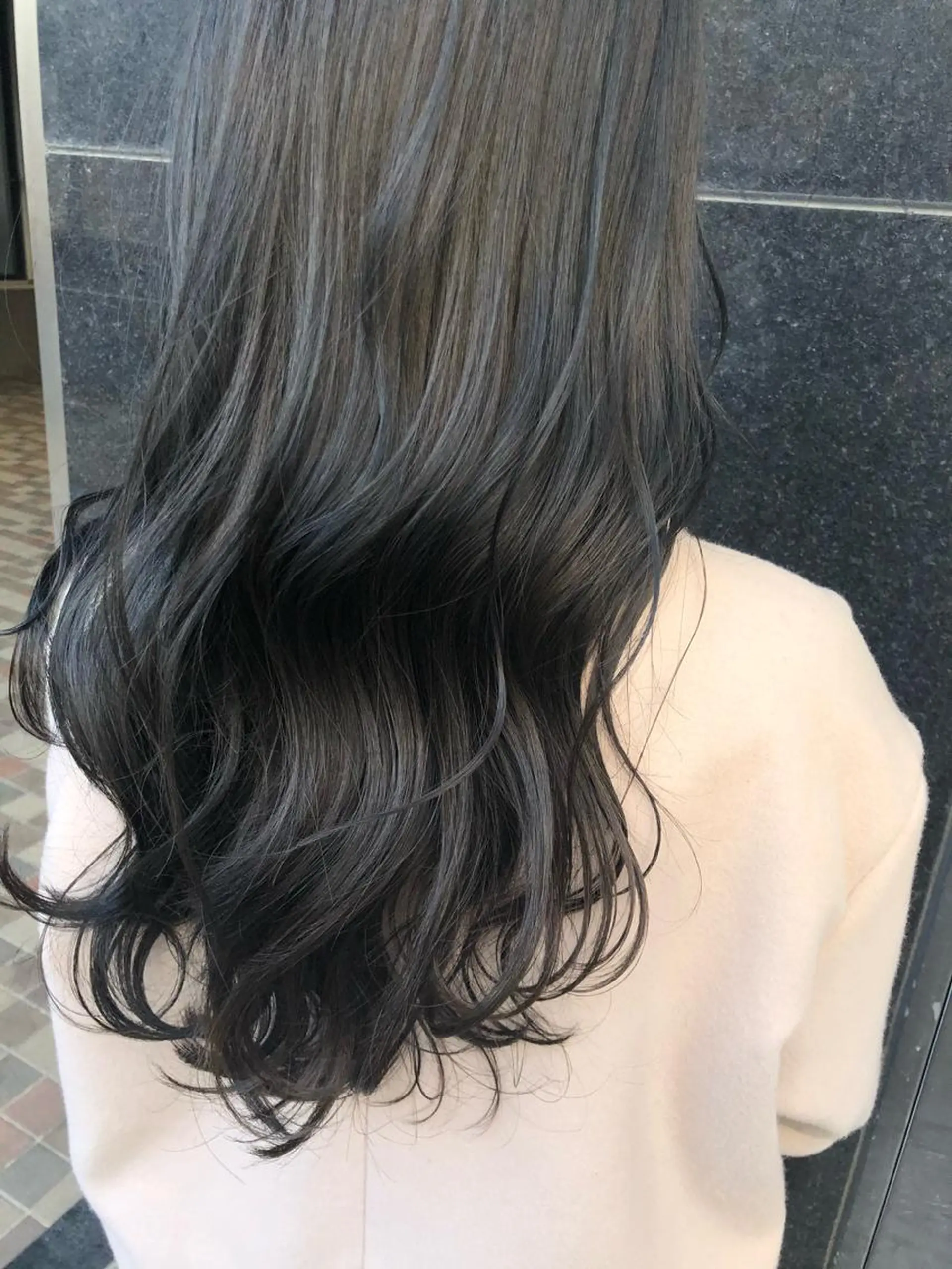 ロング カラー カット ヘアカラー eclat suzumiのヘアスタイル