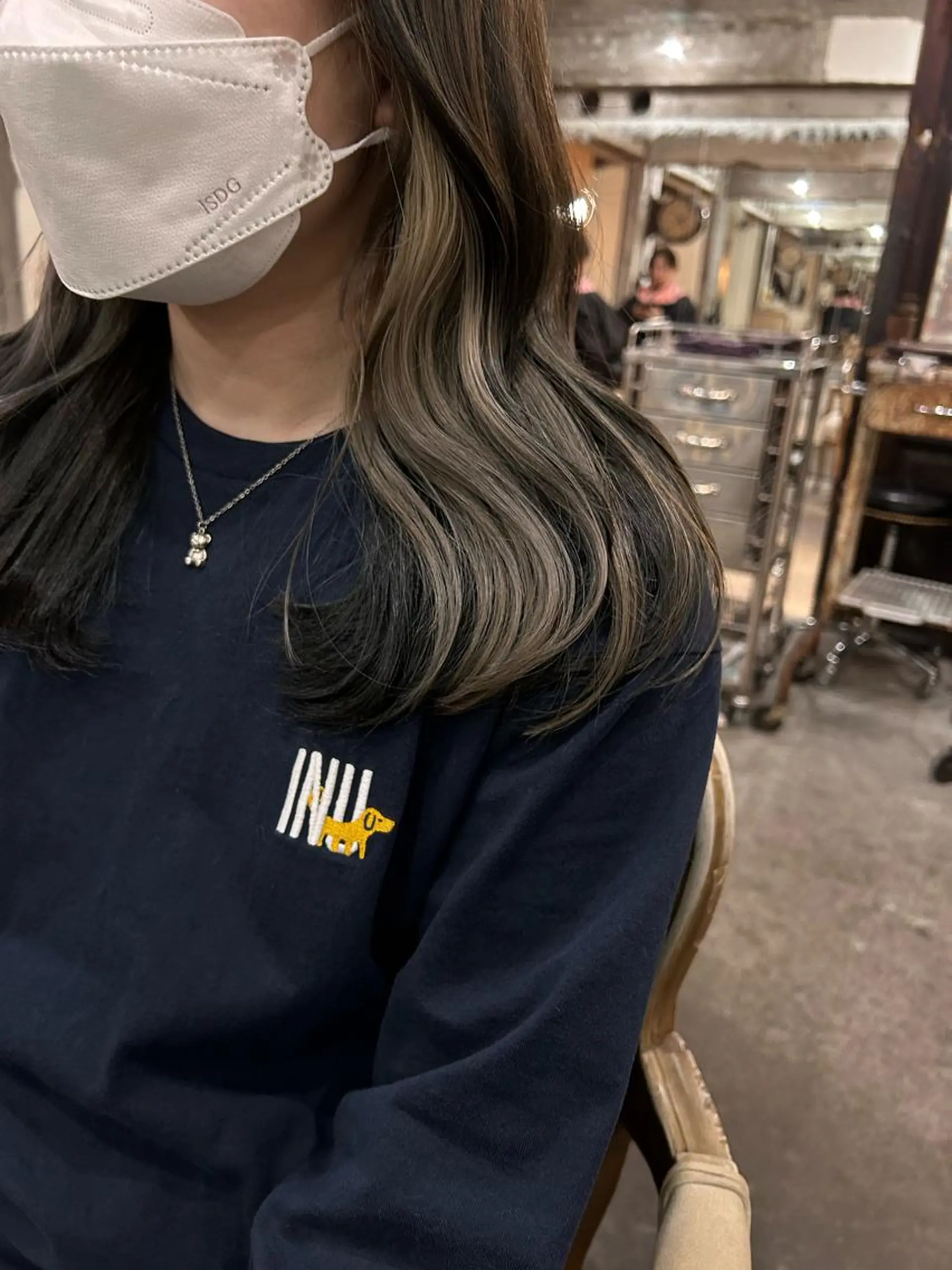 ミディアム カラー お任せヘア☘️☘️ 及川渚のヘアスタイル