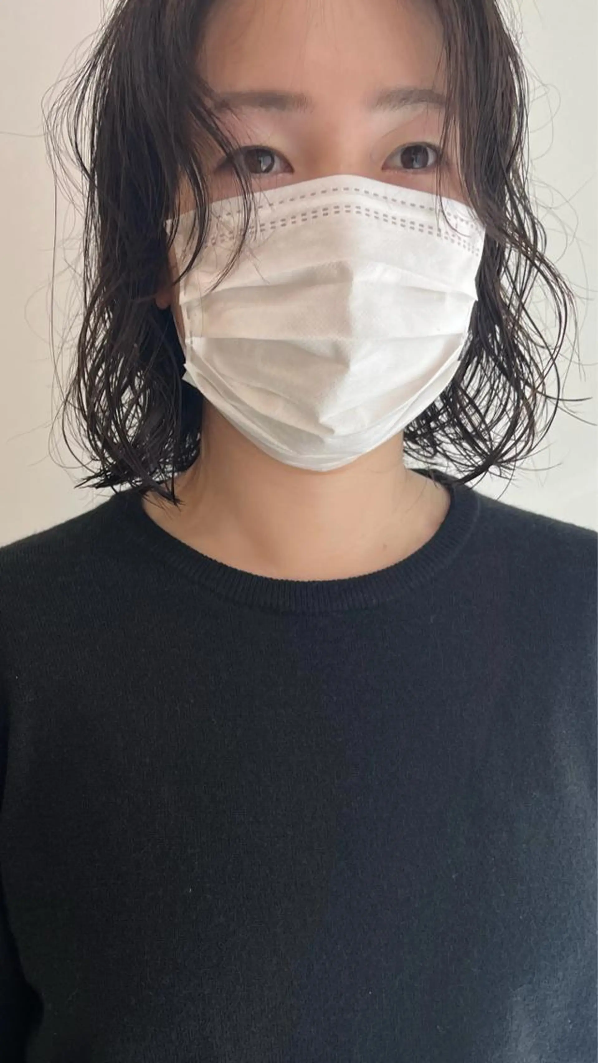 ミディアム KOCHAB 中村穂風のヘアスタイル