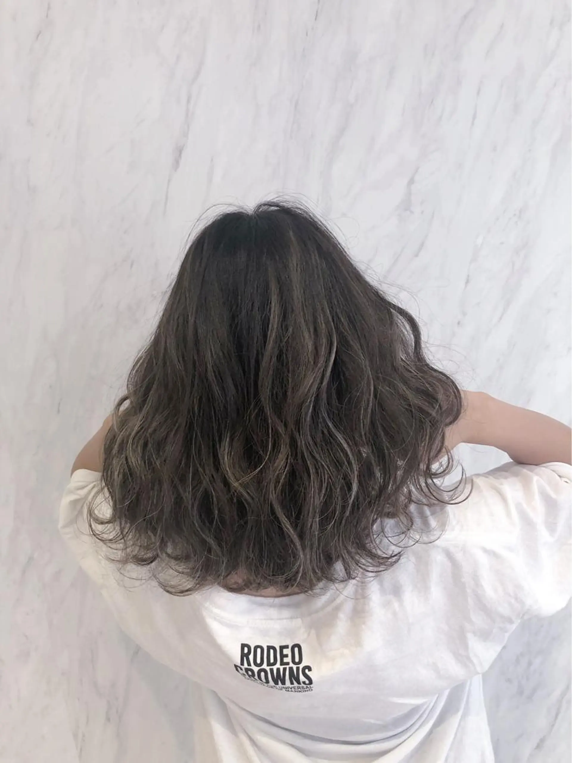 セミロング カラー ヘアアレンジ MIST所属・阪神尼崎 MASAYAのヘアスタイル