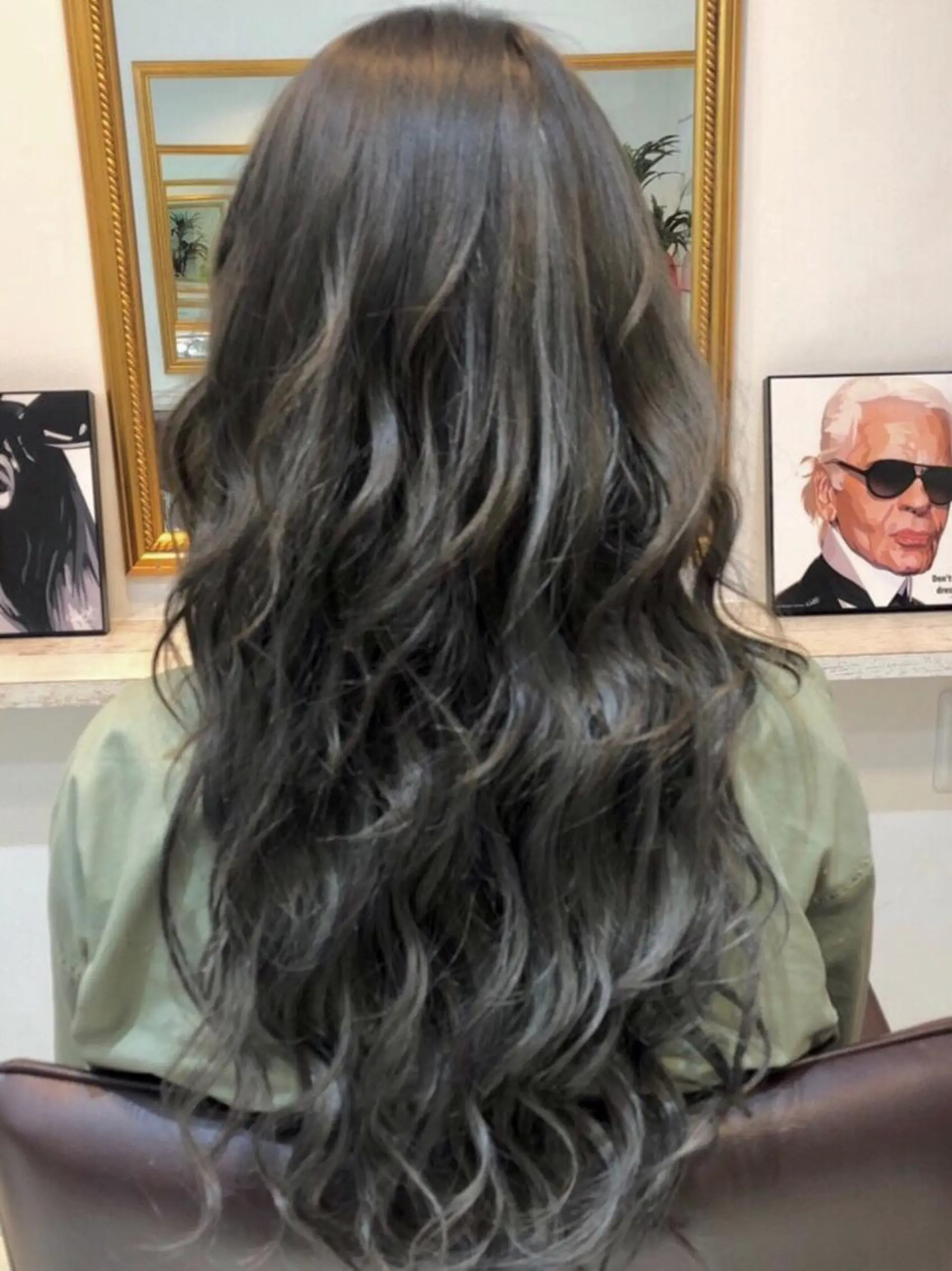 セミロング カラー ヘアアレンジ エクステ地域最安値★ Device梅田のヘアスタイル