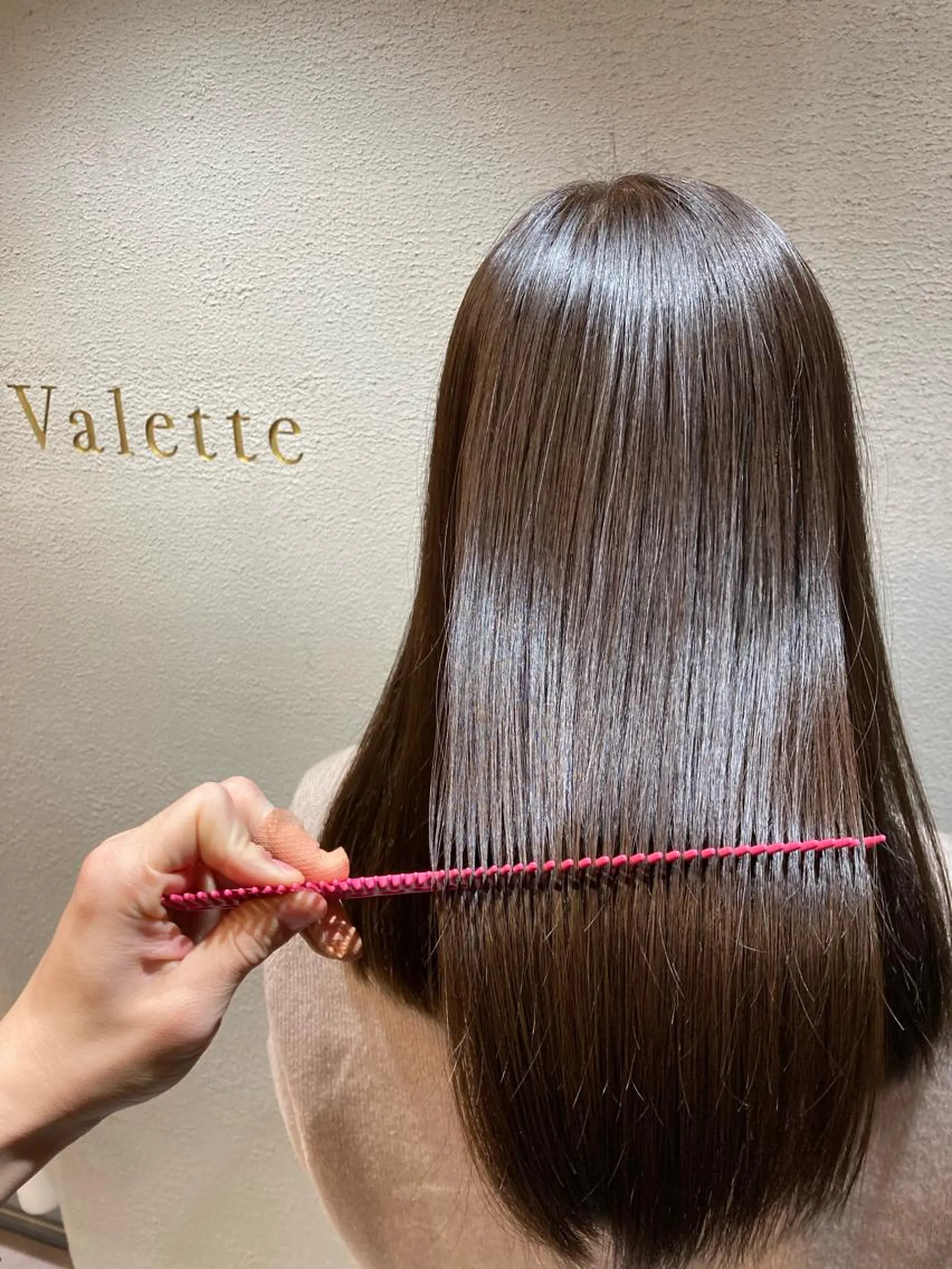 セミロング カラー 豊中/メンズ特化 岡田 龍之介のヘアスタイル