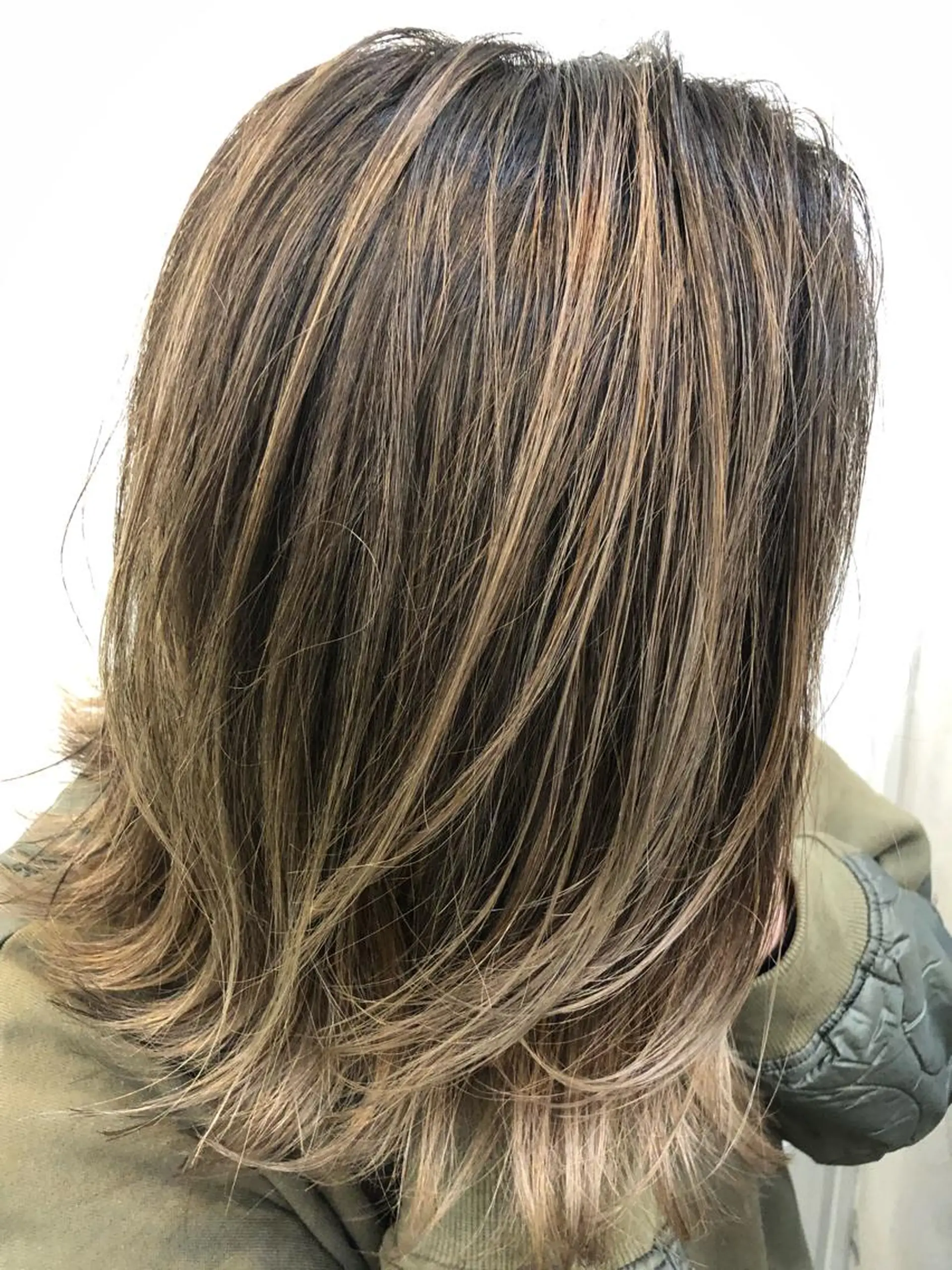 ミディアム カラー olino 【オリノ】西田辺のヘアスタイル