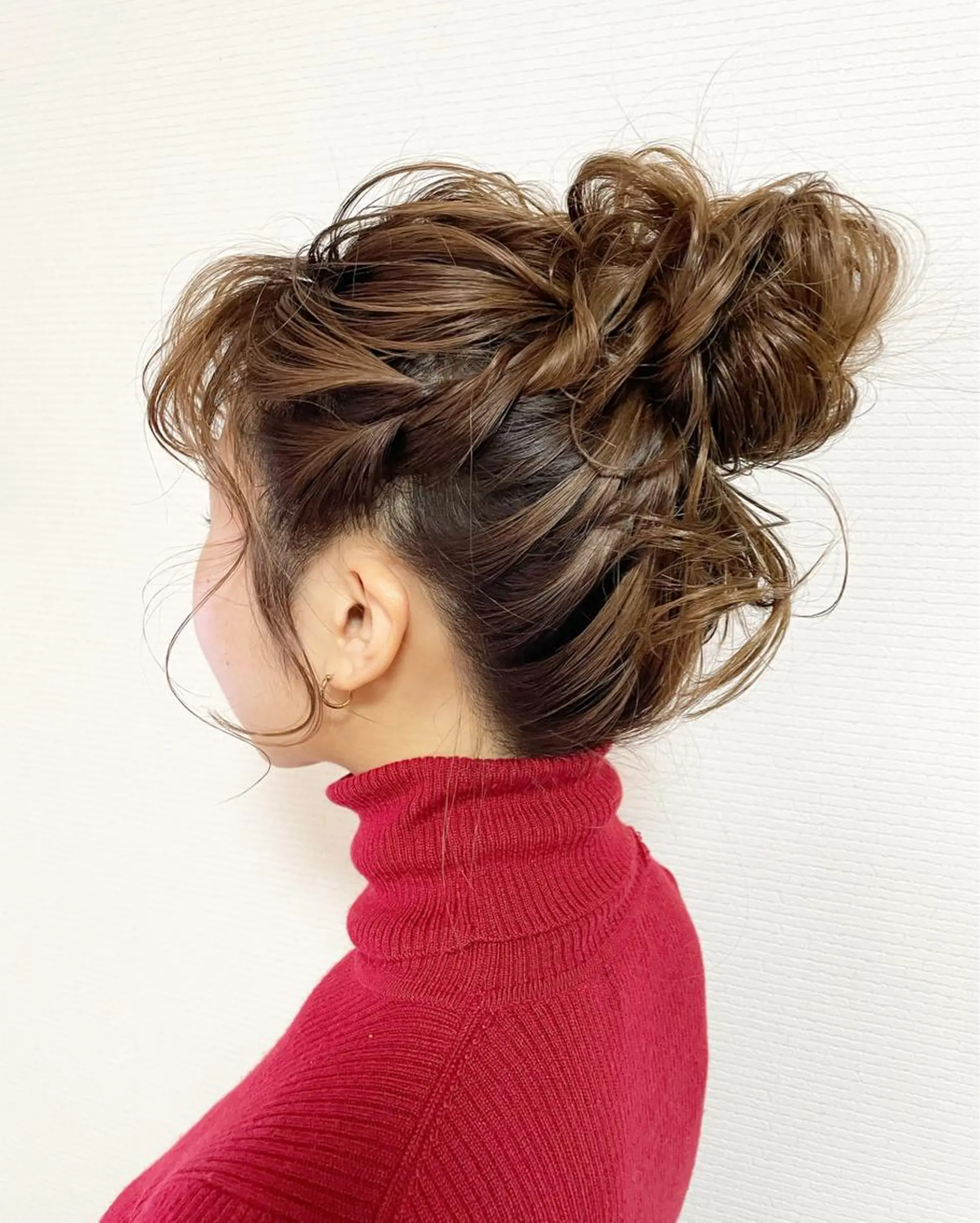 ミディアム ヘアセット 【hair&make aria】有田　千里のヘアスタイル