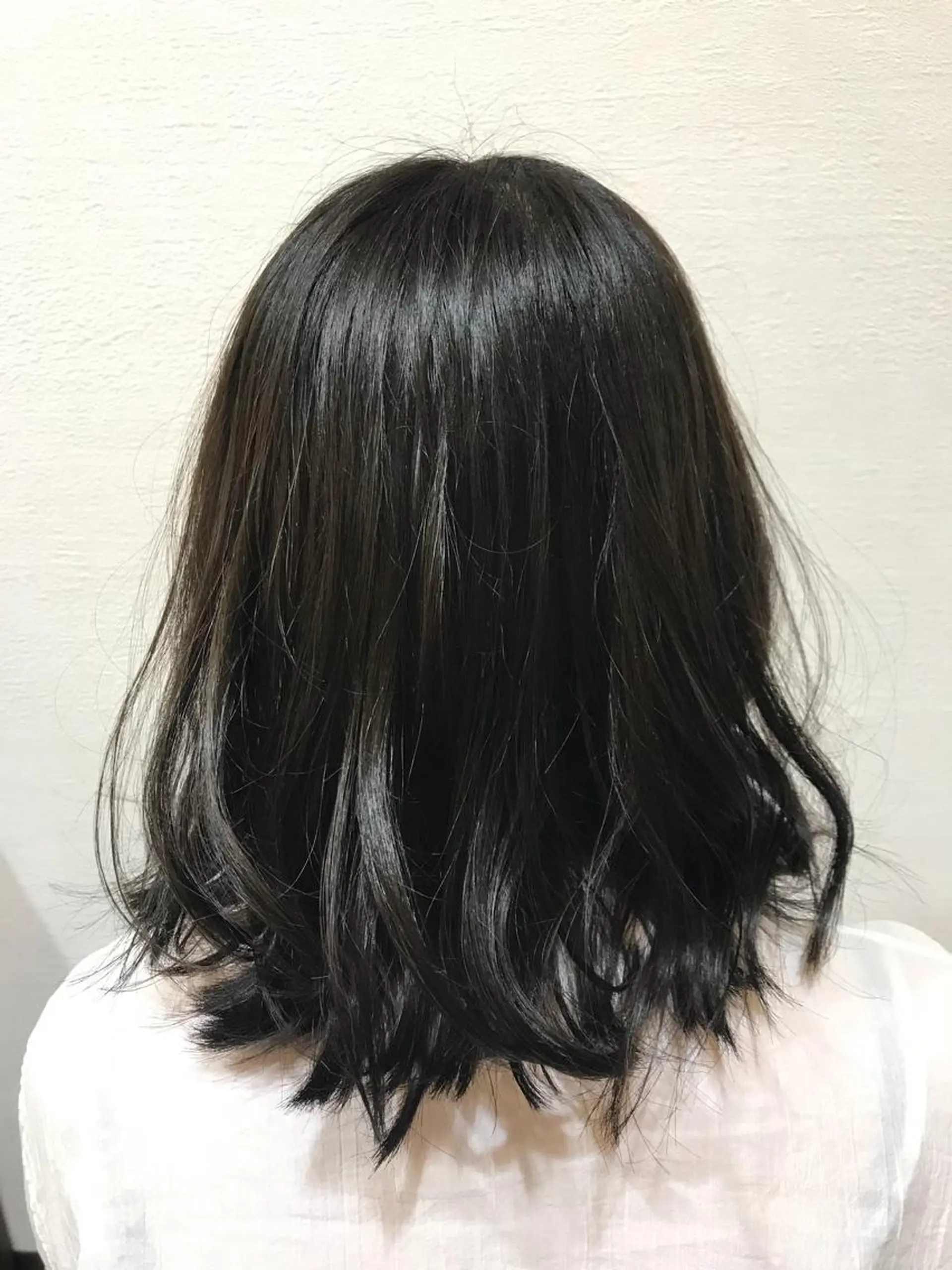 セミロング ヘアアレンジ Ma hoのヘアスタイル