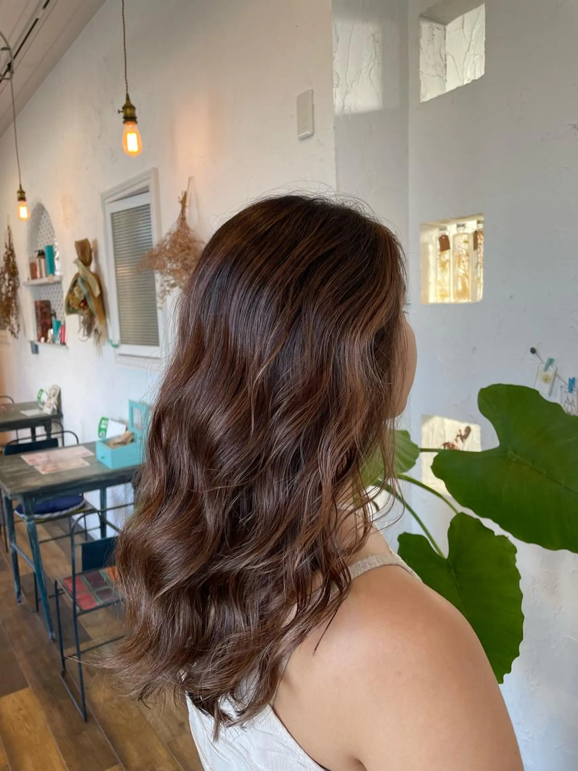 ロング カラー 🌸小掛🌸 豊橋外国人風カラーのヘアスタイル