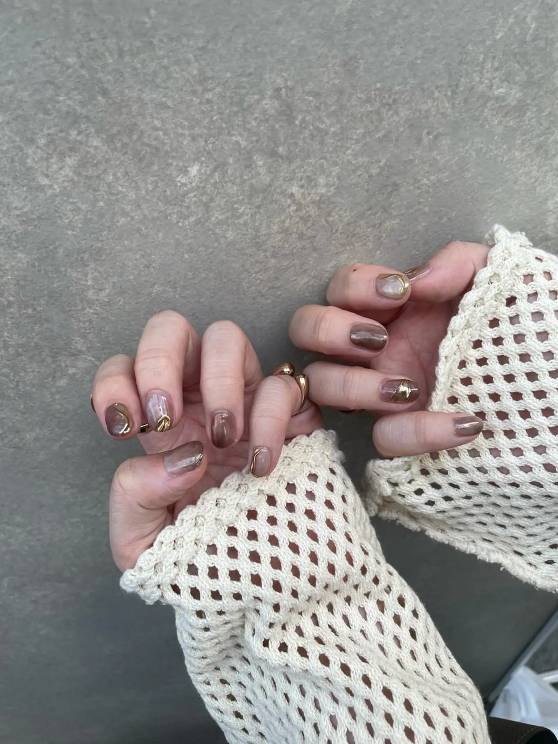 ネイル ハンドネイル 【淡色color/ nail】maikoのネイルデザイン