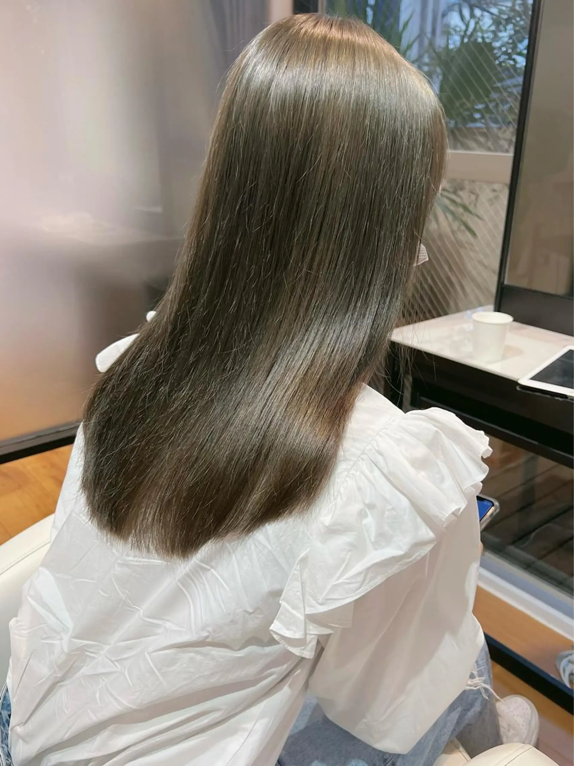 ロング 菅原 リキヤのヘアスタイル