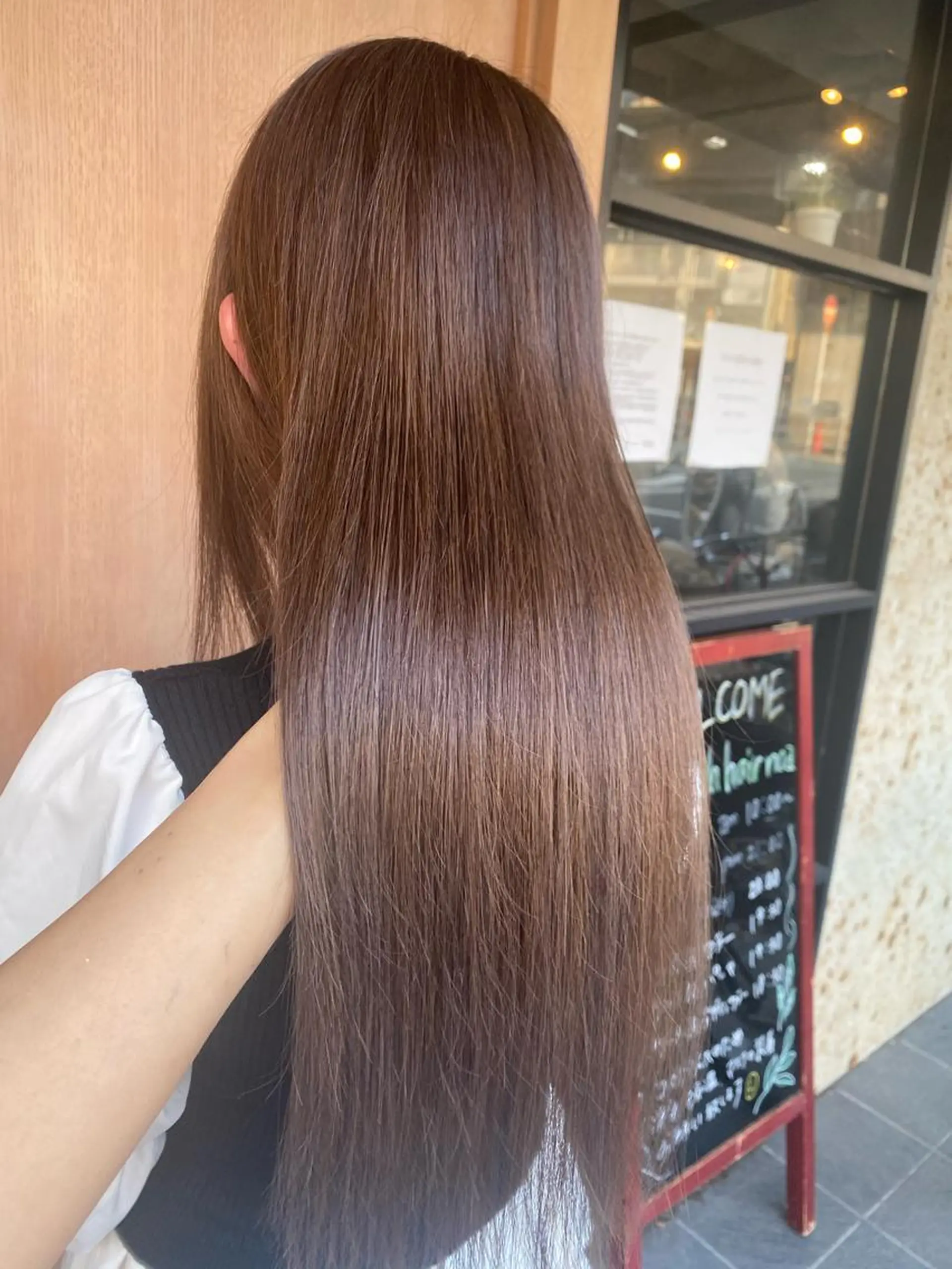 ロング ヘアカラー トリートメント sail所属・sail ミウのヘアスタイル