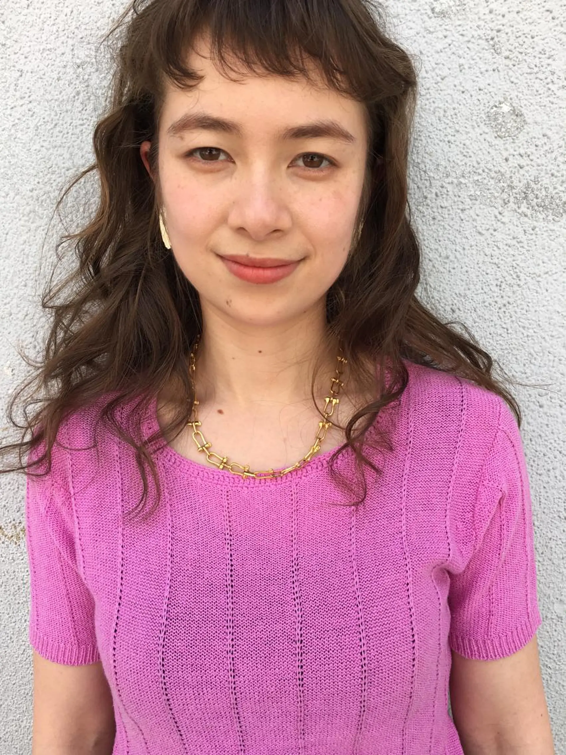 ミディアム カット ヘアカラー トリートメント la fith所属・rico_by ヘアとアイブロウのヘアスタイル