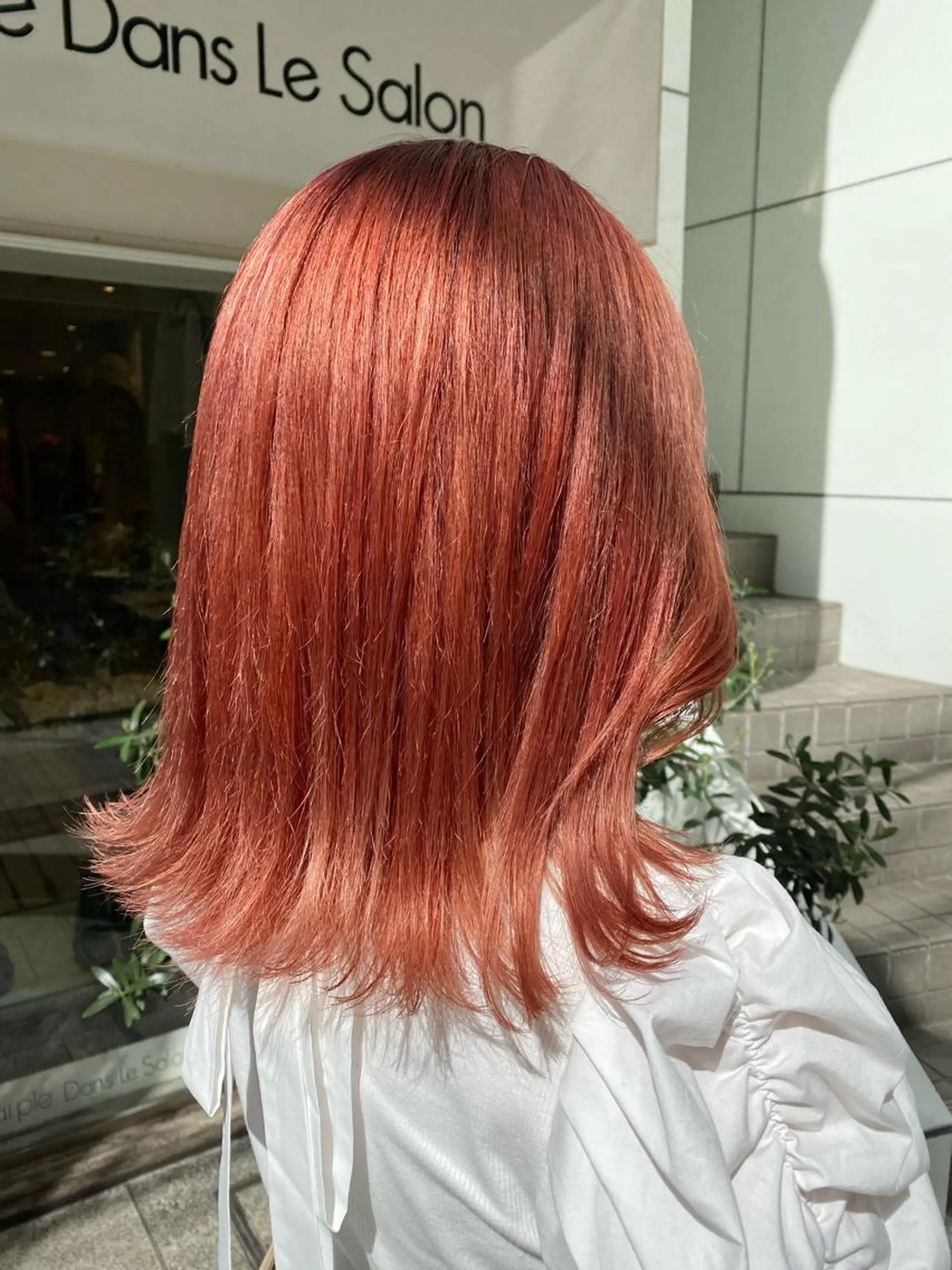 ミディアム カラー ヘアアレンジ マツエク・マツパ ピンクカラー カラーマツエク Noah's　Ark所属・透明感カラー🫧ヘア セット🫧松本菜月の眉毛・アイブロウイメージ