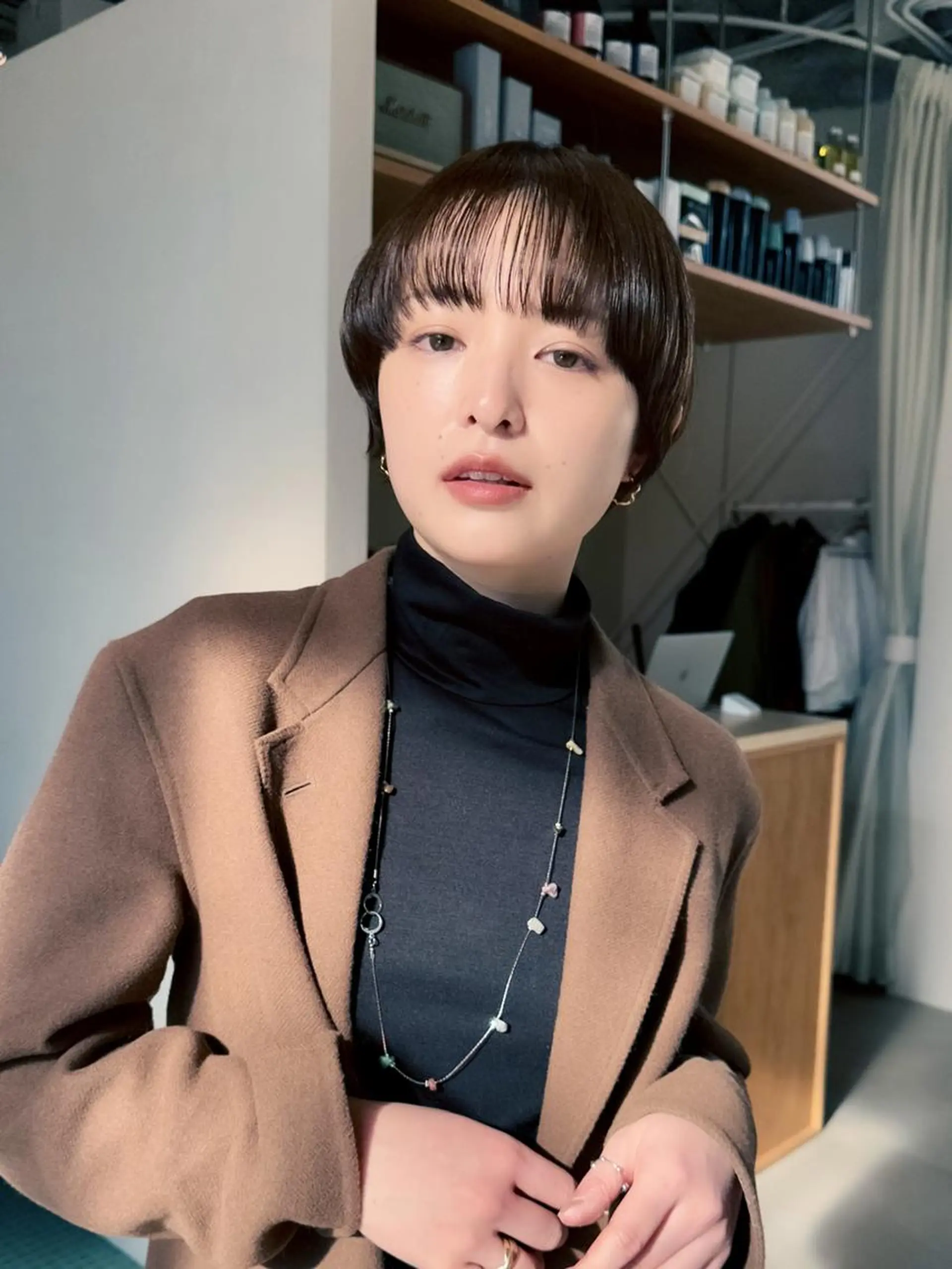 ミディアム yelm (official)のヘアスタイル