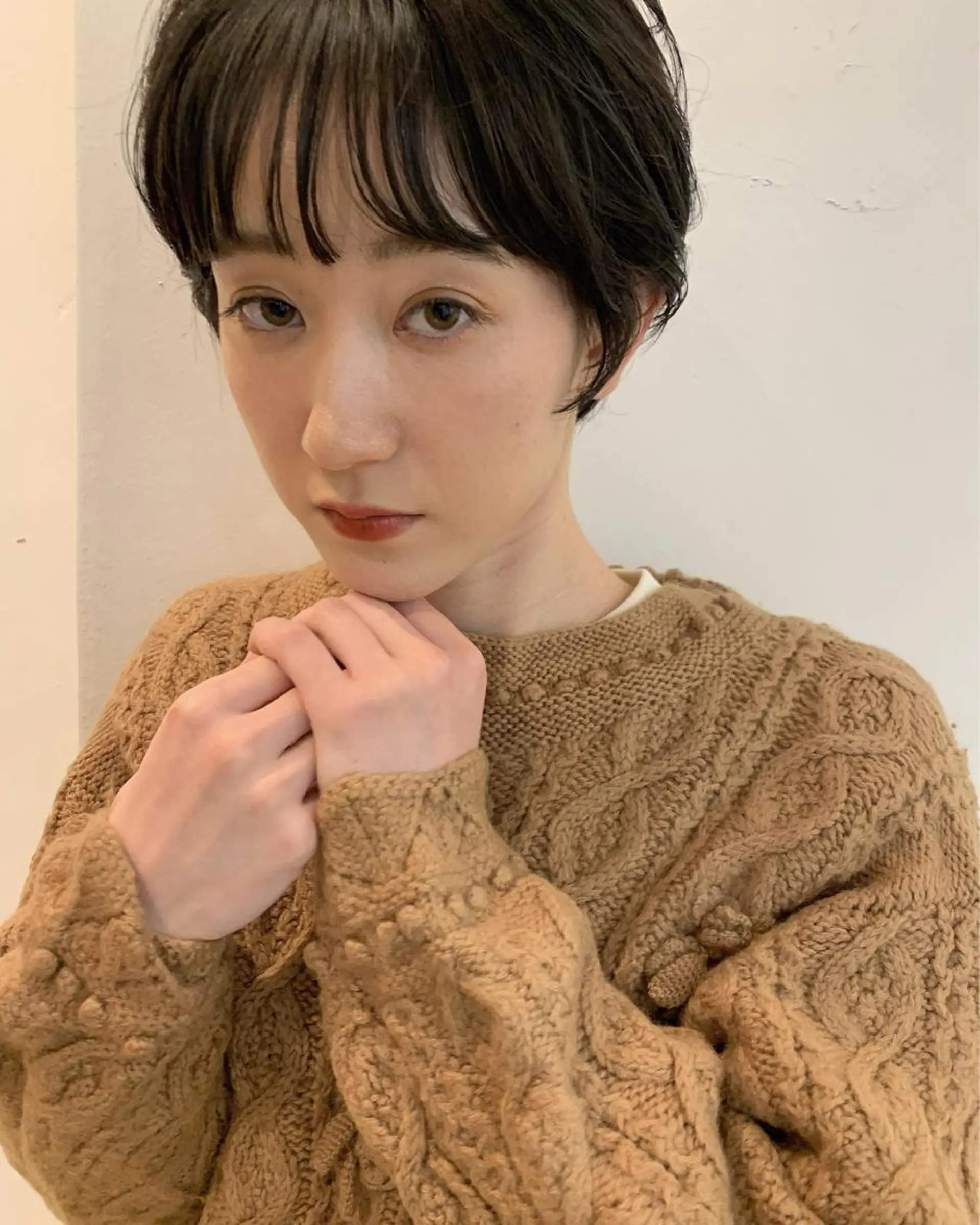 ショート misch by urban所属・暖色カラー🦢 神谷あかねのヘアスタイル