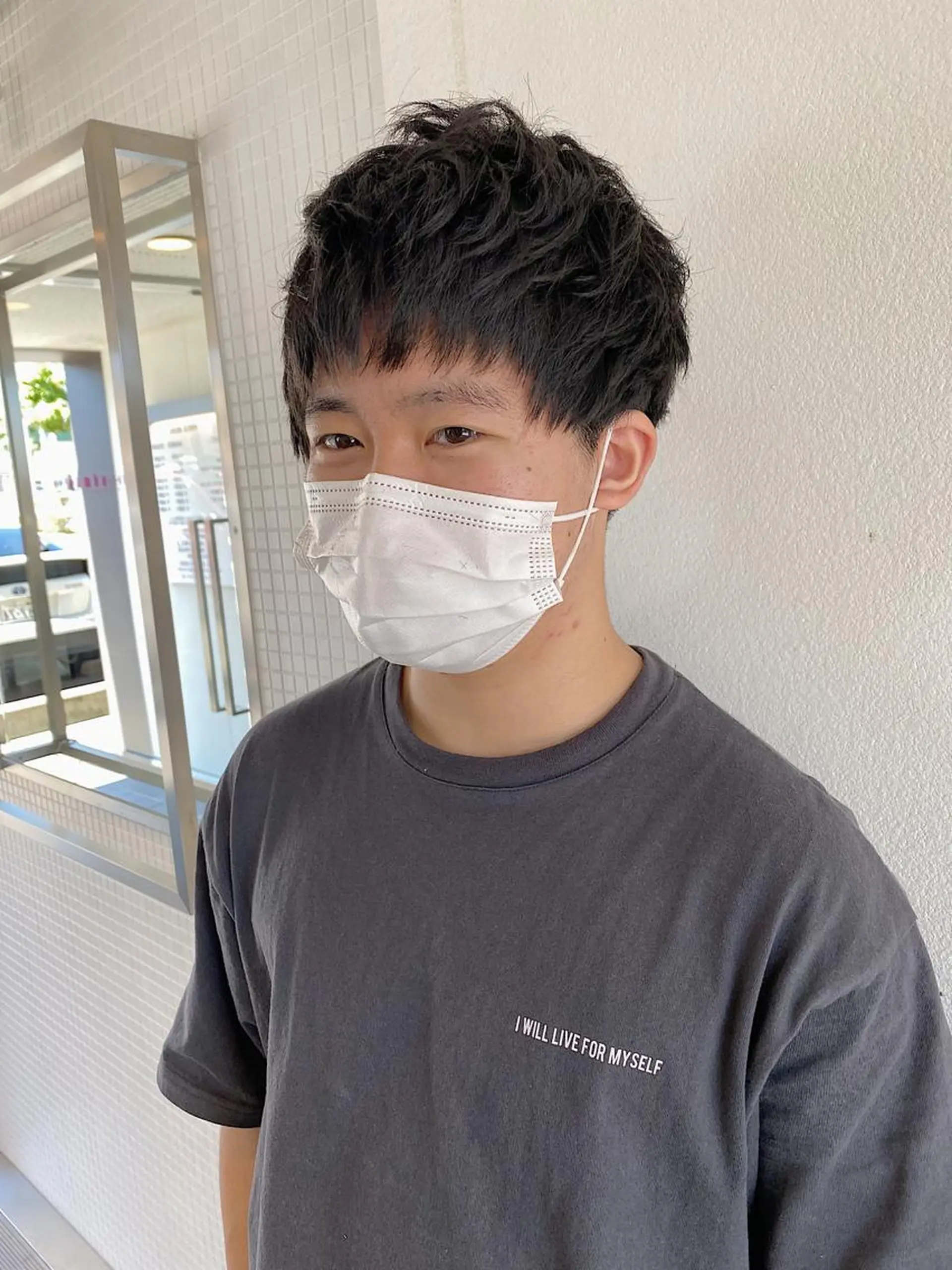 ショート ヘアアレンジ メンズ 坂尻 嘉珠也のヘアスタイル