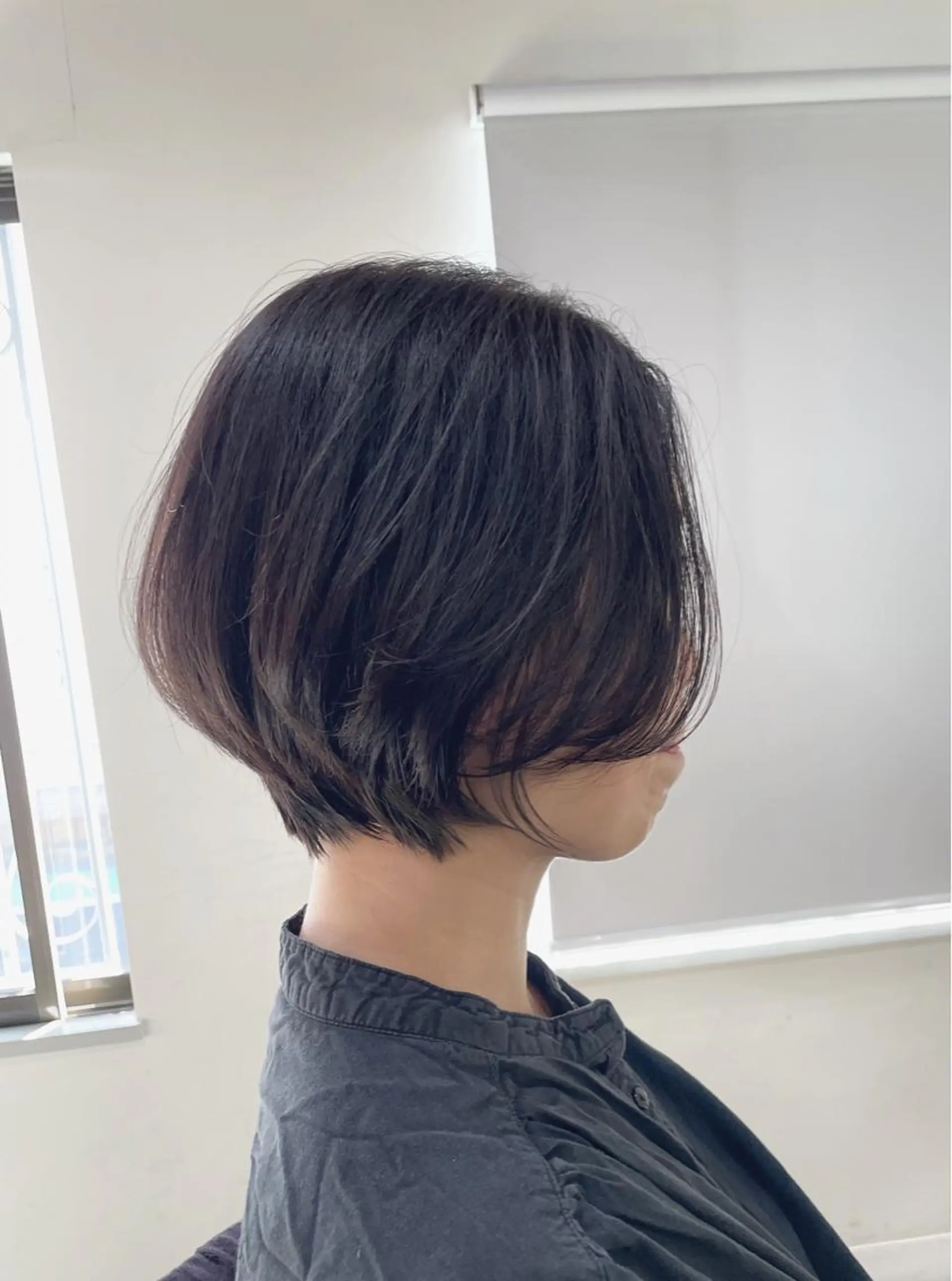 ショート ショートボブ ハンサムショート ボブ くびれヘア ショートヘア カット 野間 祐哉のヘアスタイル