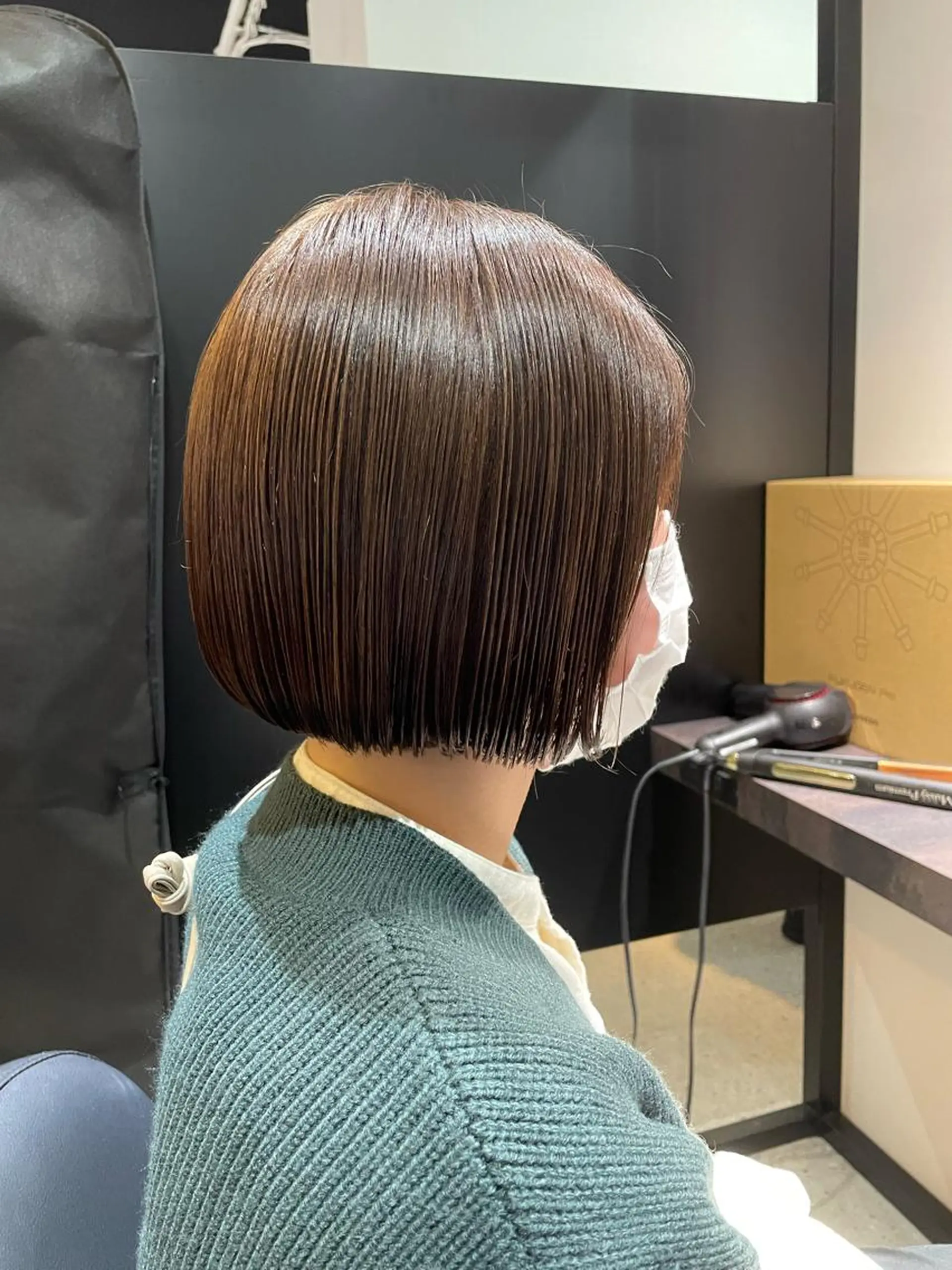 ショート カラー ボブ カット ヘアカラー トリートメント ヘッドスパ One By The Ect所属・ショート/脱白髪染め ☆宇﨑悠実のヘアスタイル