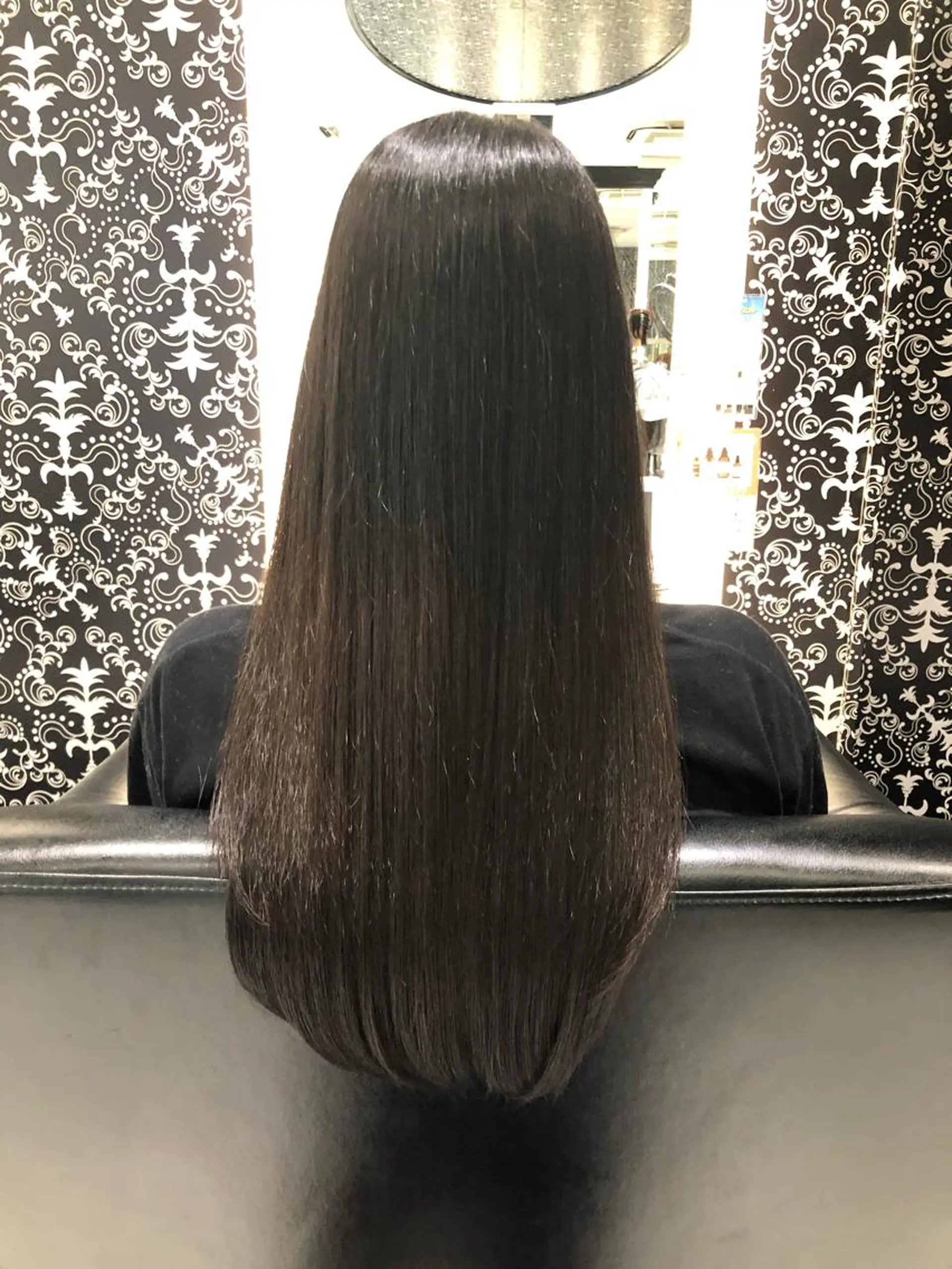 ロング 縮毛矯正 nex the salon CURE所属・大野 仁のヘアスタイル