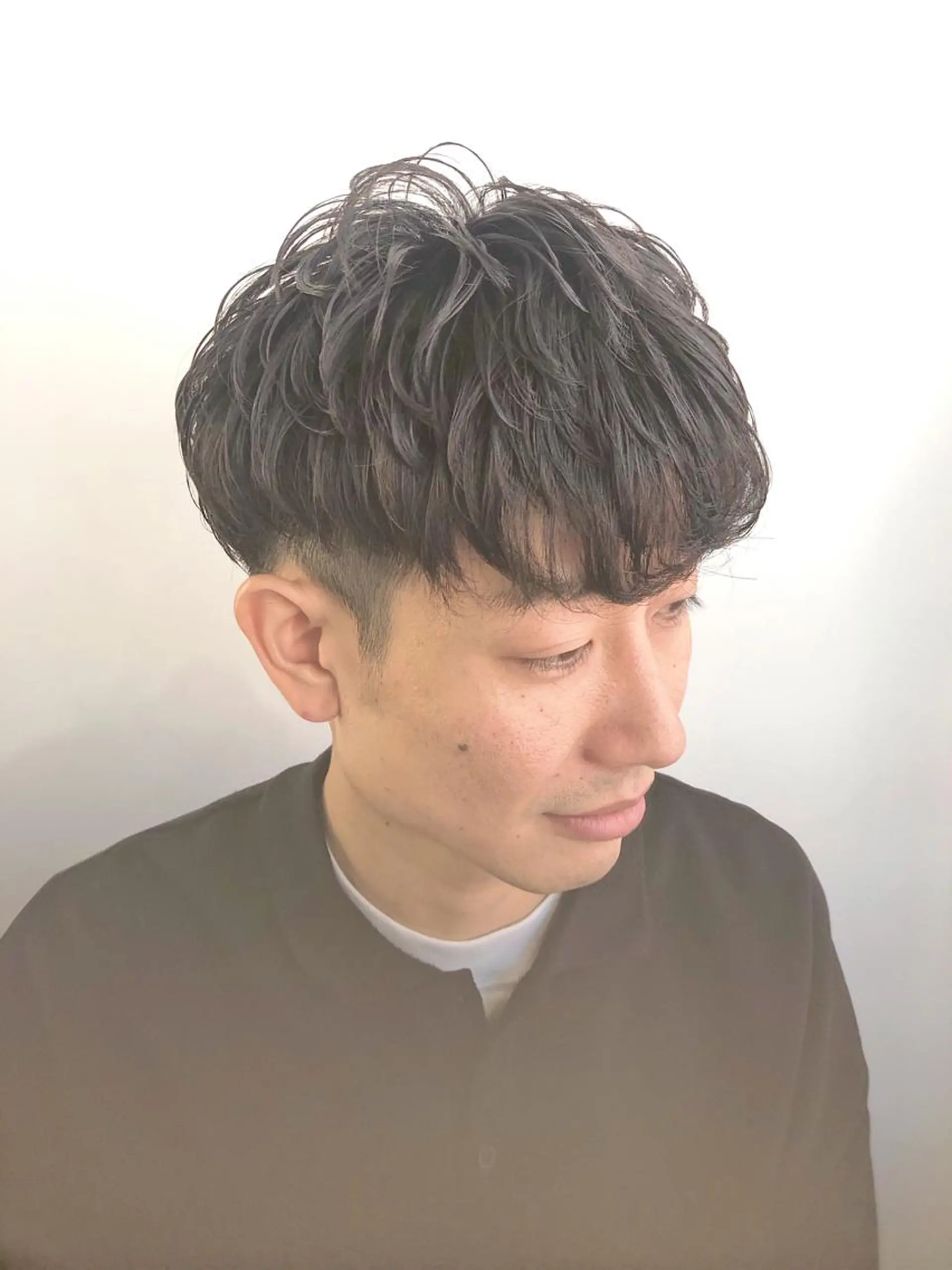 ショート パーマ メンズ GRAND OMOTESANDOのヘアスタイル