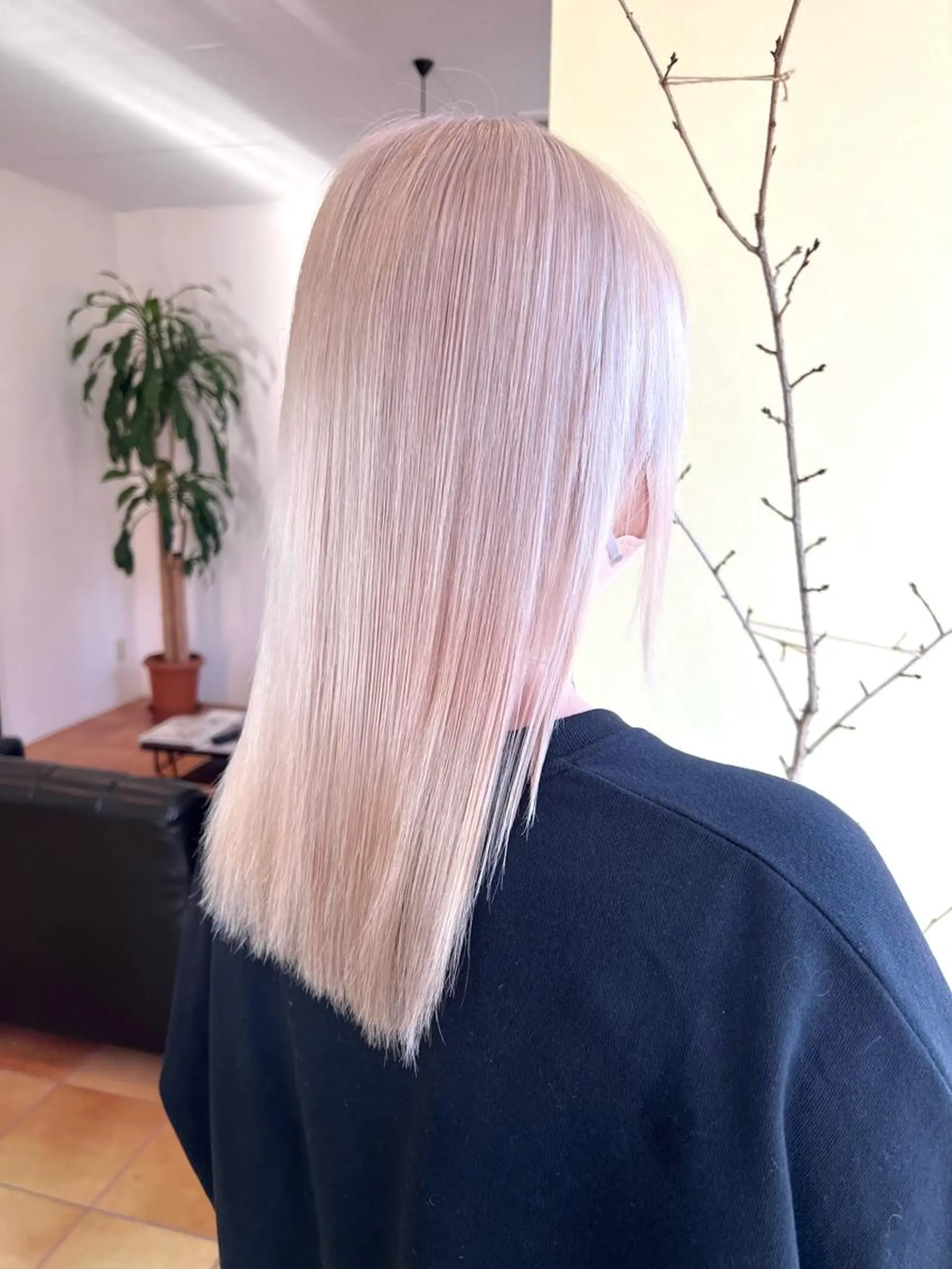 セミロング カラー RIRŪA所属・プルシールエクステ ちゃきのヘアスタイル