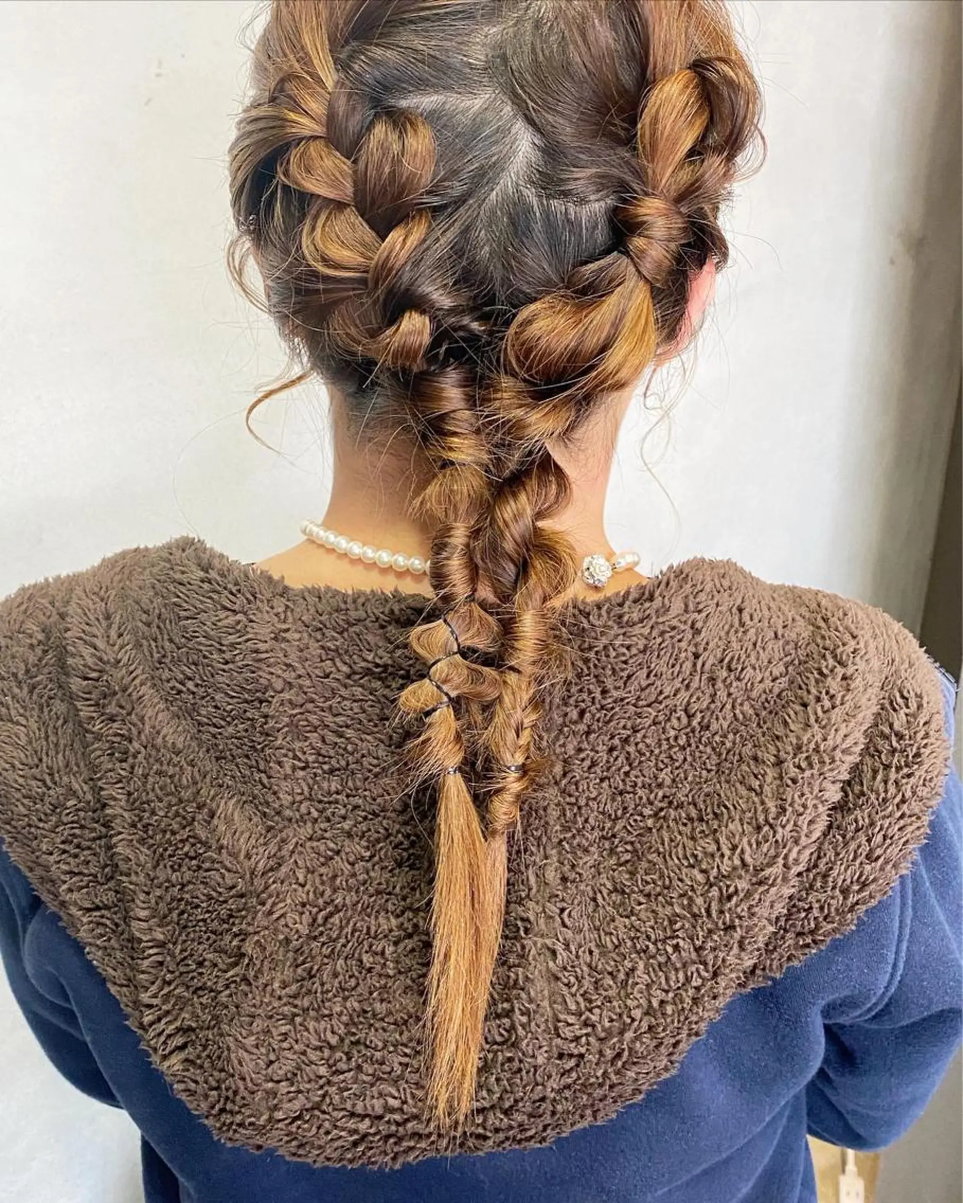 ロング ヘアアレンジ 結婚式・ブライダル ヘアセット FIORE hair design所属・山根 奈緒のマツエク・マツパデザイン