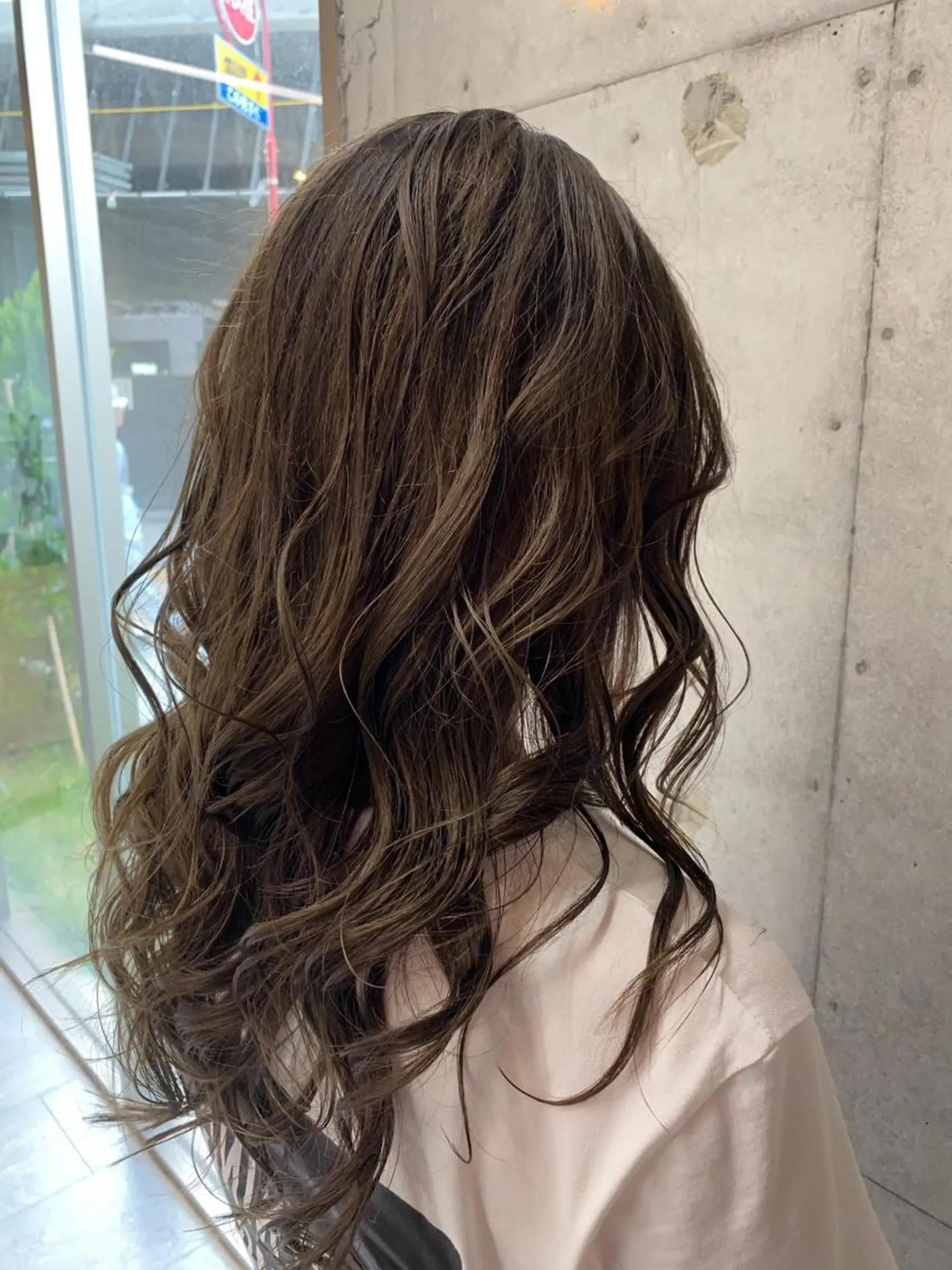 セミロング カット ヘアカラー Reve Resort池袋のヘアスタイル