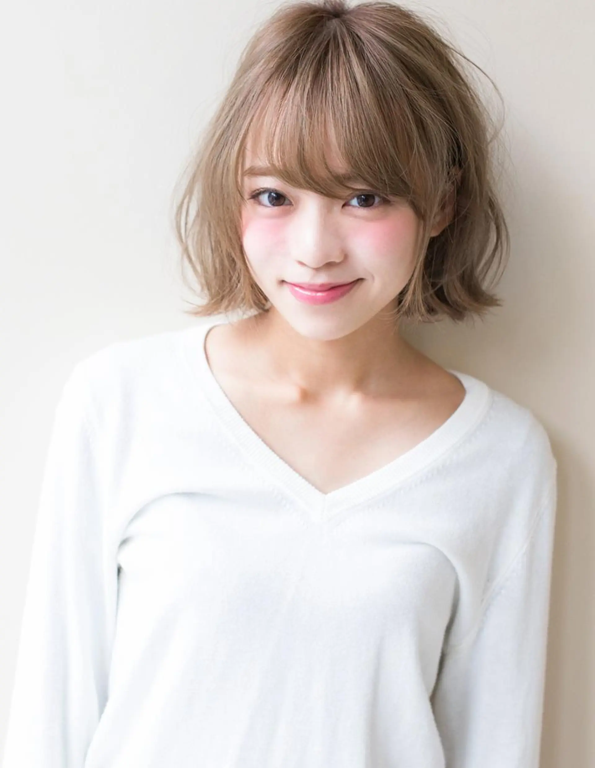 ミディアム カラー 銀座/美髪縮毛矯正 /髪質改善/山本翔華のヘアスタイル