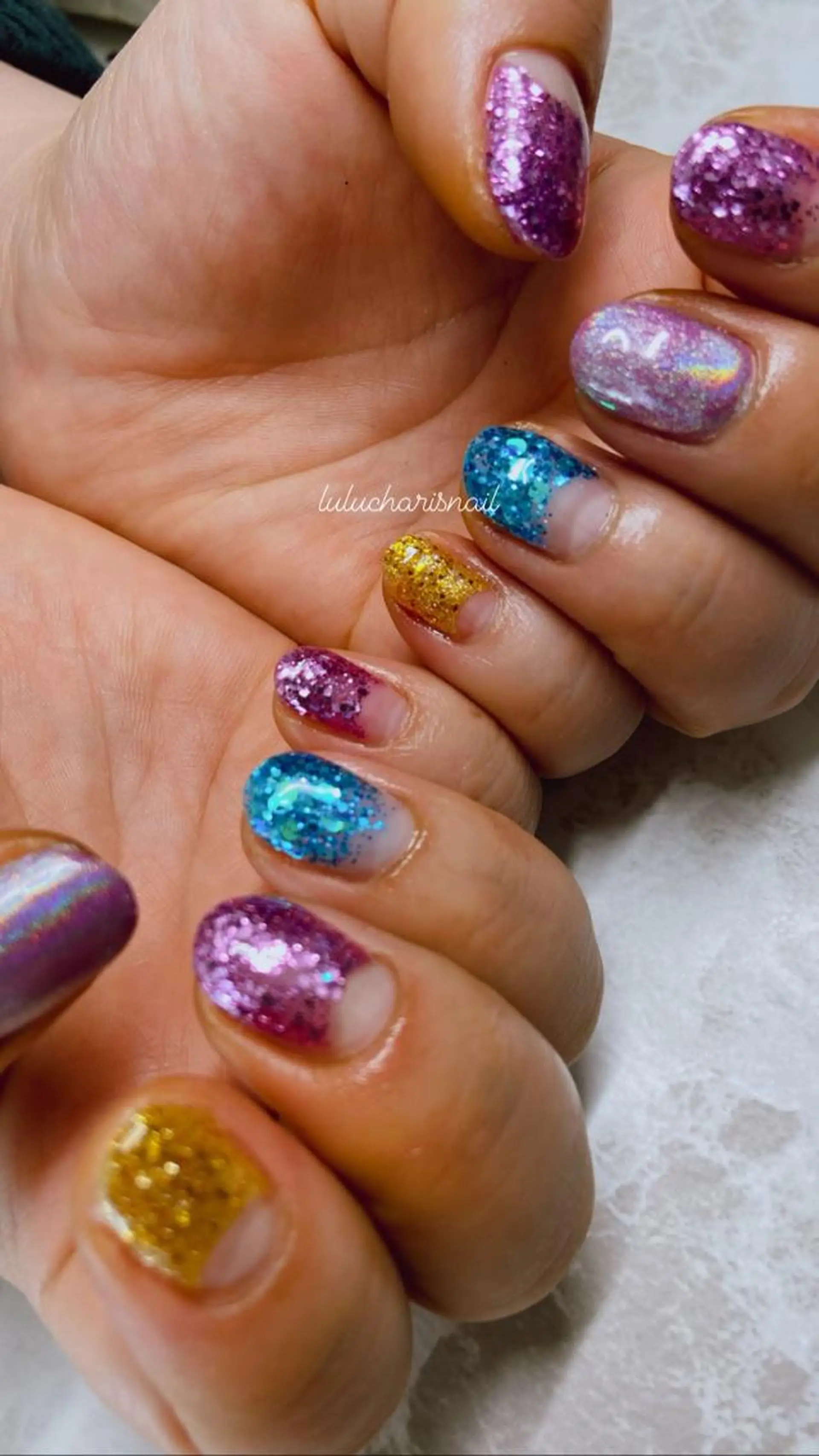 ネイル 持ち込み Lulu charisu所属・lulucharis nailのネイルデザイン