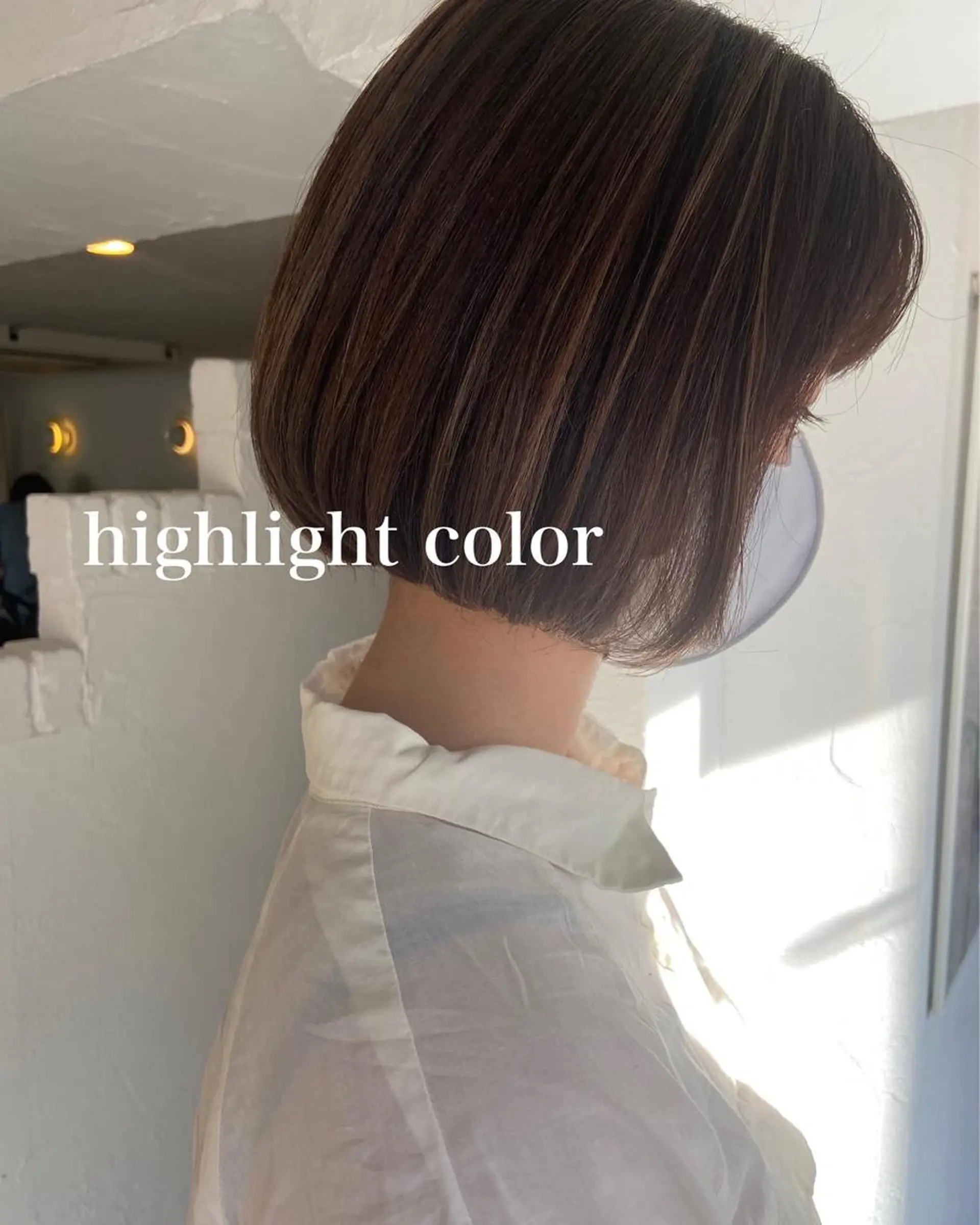ショート カラー ベージュカラー ブリーチ 透明感カラー ダブルカラー グレージュ SALOWIN自由が丘所属・ヘッドスパ✨髪質ケア サロン🌿chacoのエステ・リラクイメージ