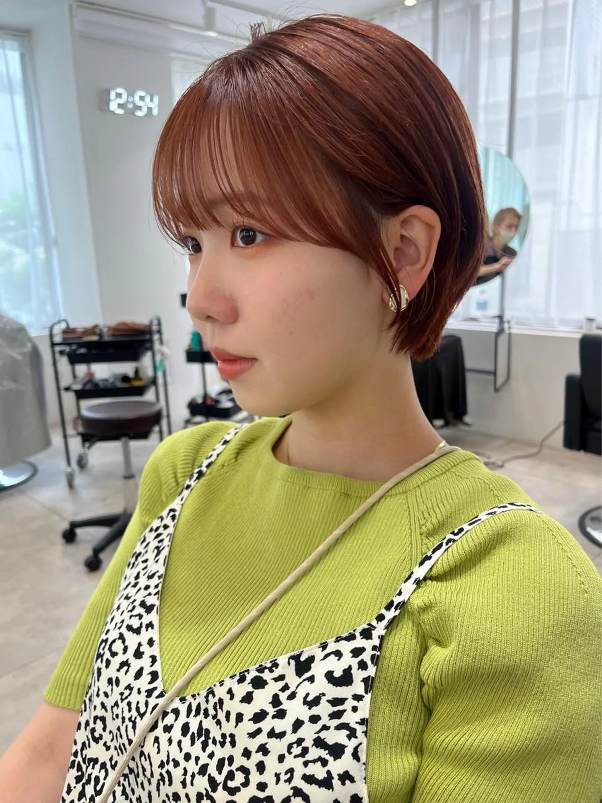 ショート カラー ショートヘア カット ヘアカラー トリートメント SOYON 🤍CHIZU🤍.のヘアスタイル