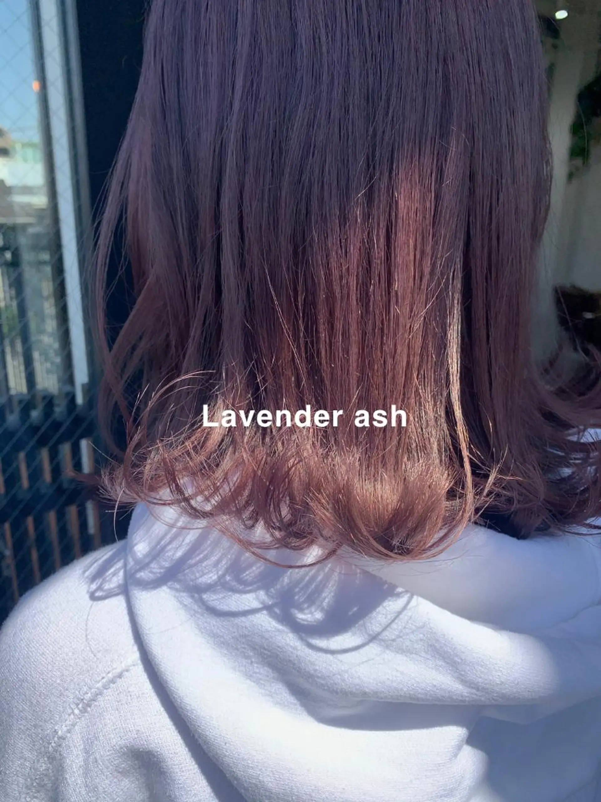 カラー アッシュ ラベンダーカラー ラベンダーアッシュ カット ヘアカラー トリートメント loka所属・山本 晶大のヘアスタイル