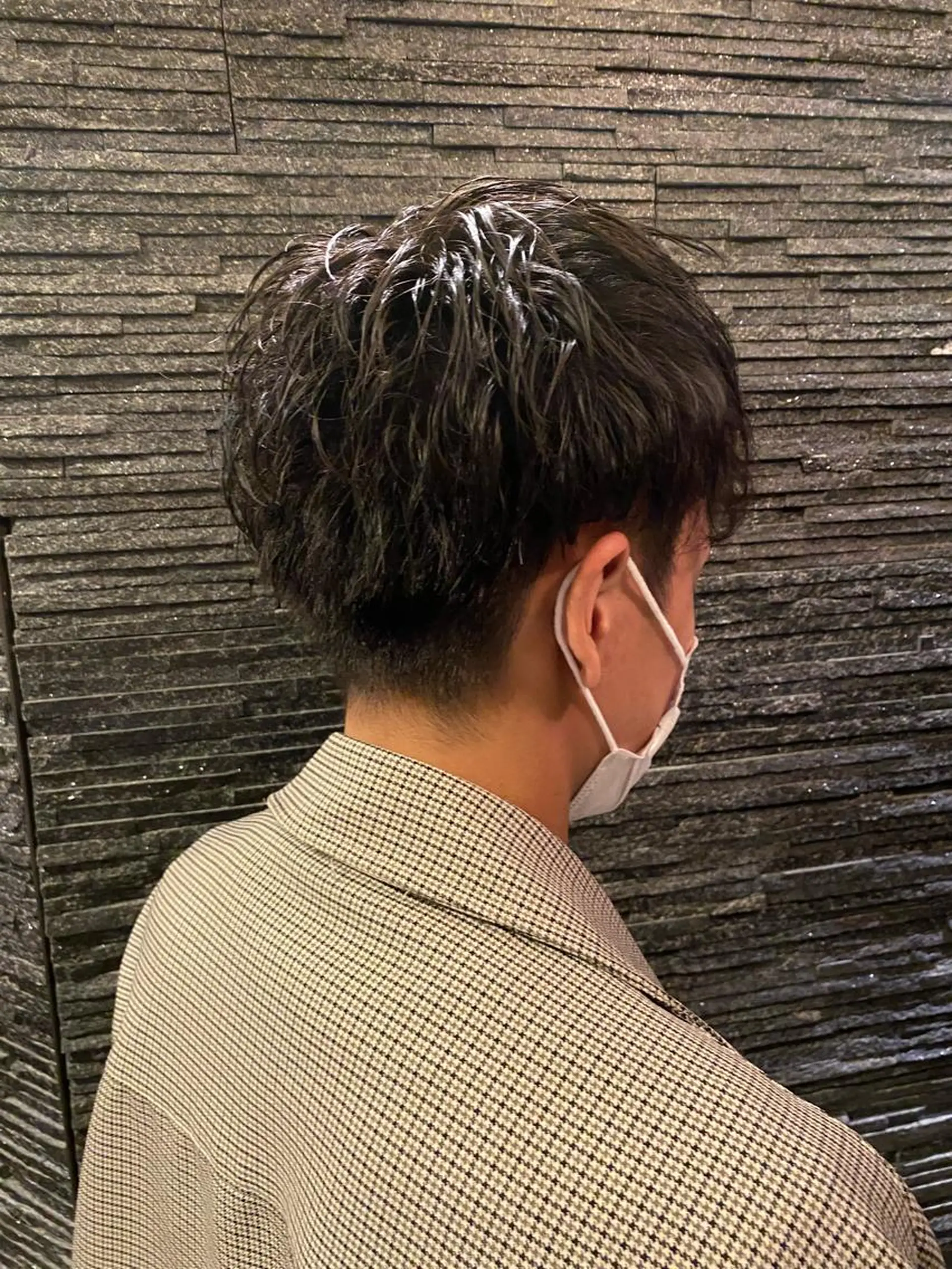 ミディアム 齋藤 大晟のヘアスタイル