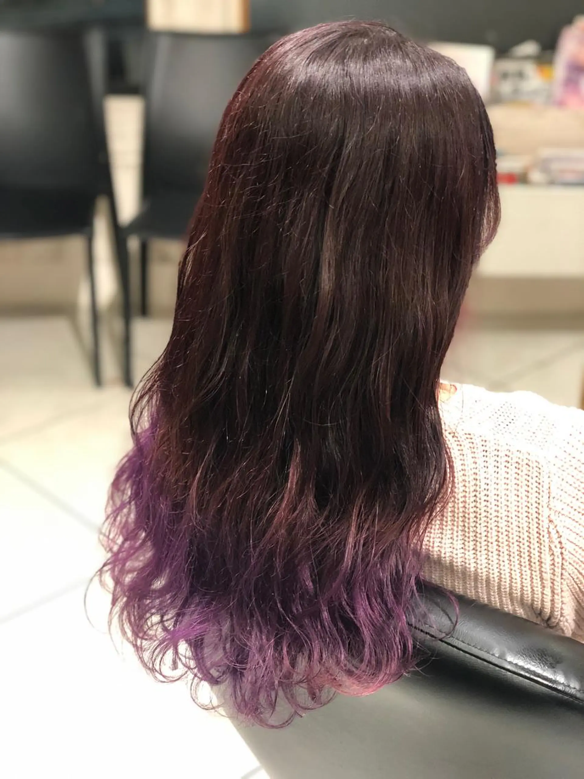 ロング カラー FENICE onthe beach所属・永井大樹✨ 透明感カラー✨のヘアスタイル