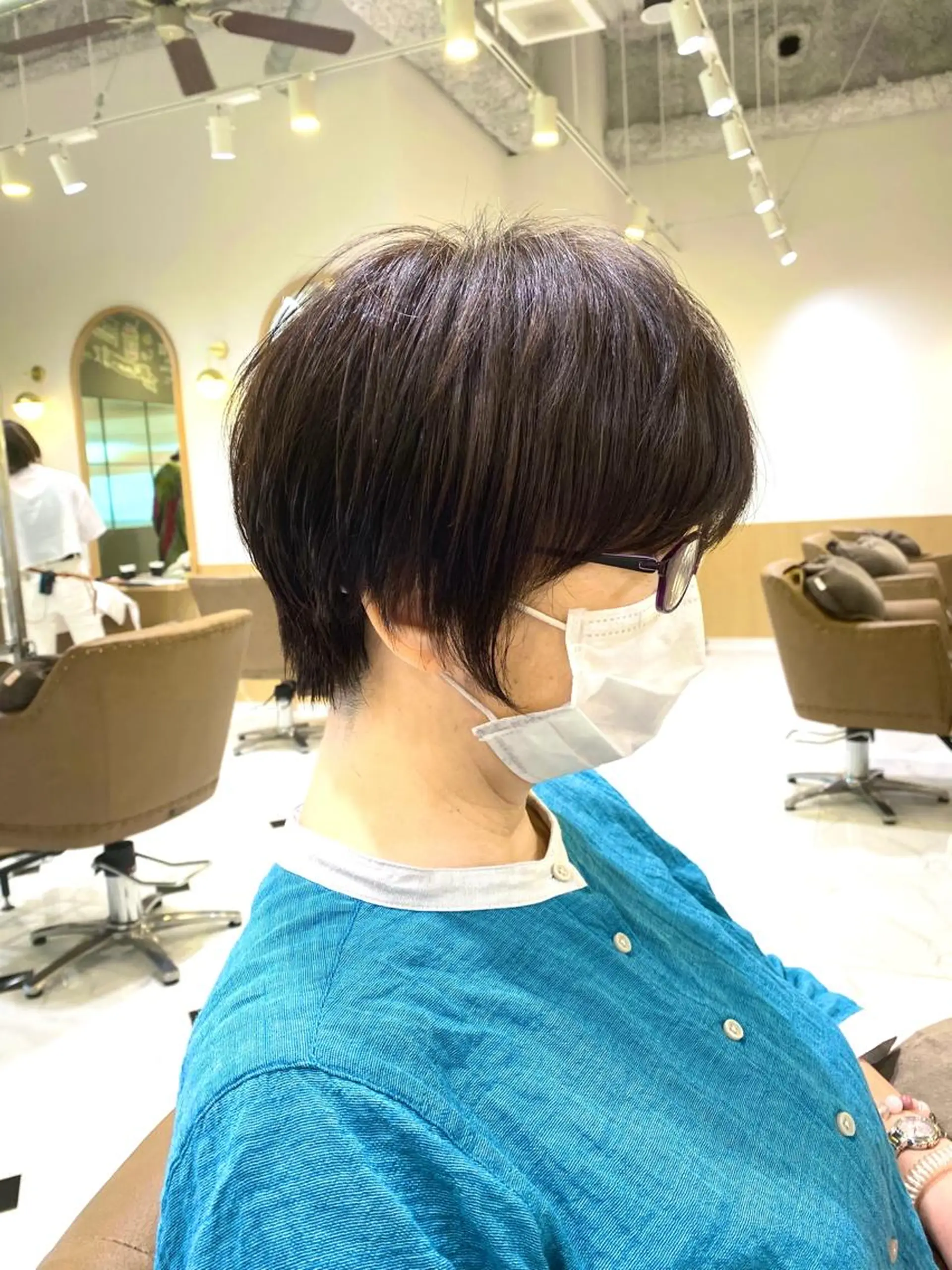 ショート ショートヘア 坂井 茅聖のヘアスタイル