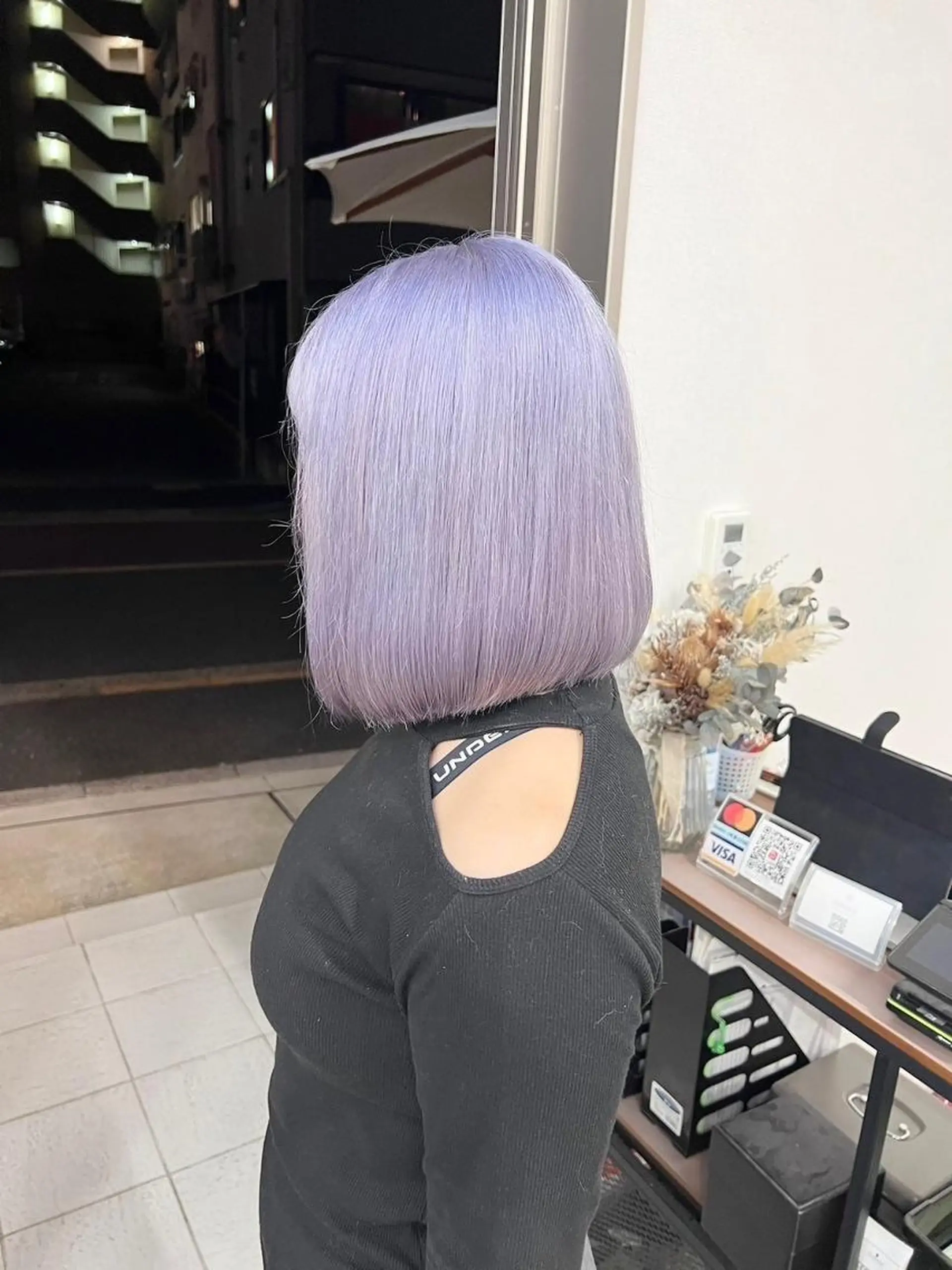 ミディアム カラー特化Eir 田嶋のヘアスタイル