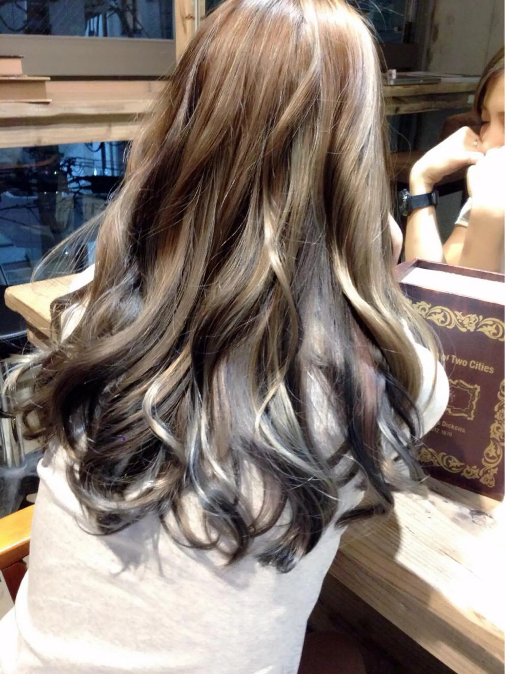 ロング カラー ヘアカラー トリートメント ヘッドスパ 野口 秀人 🦋髪質改善🫧のヘアスタイル