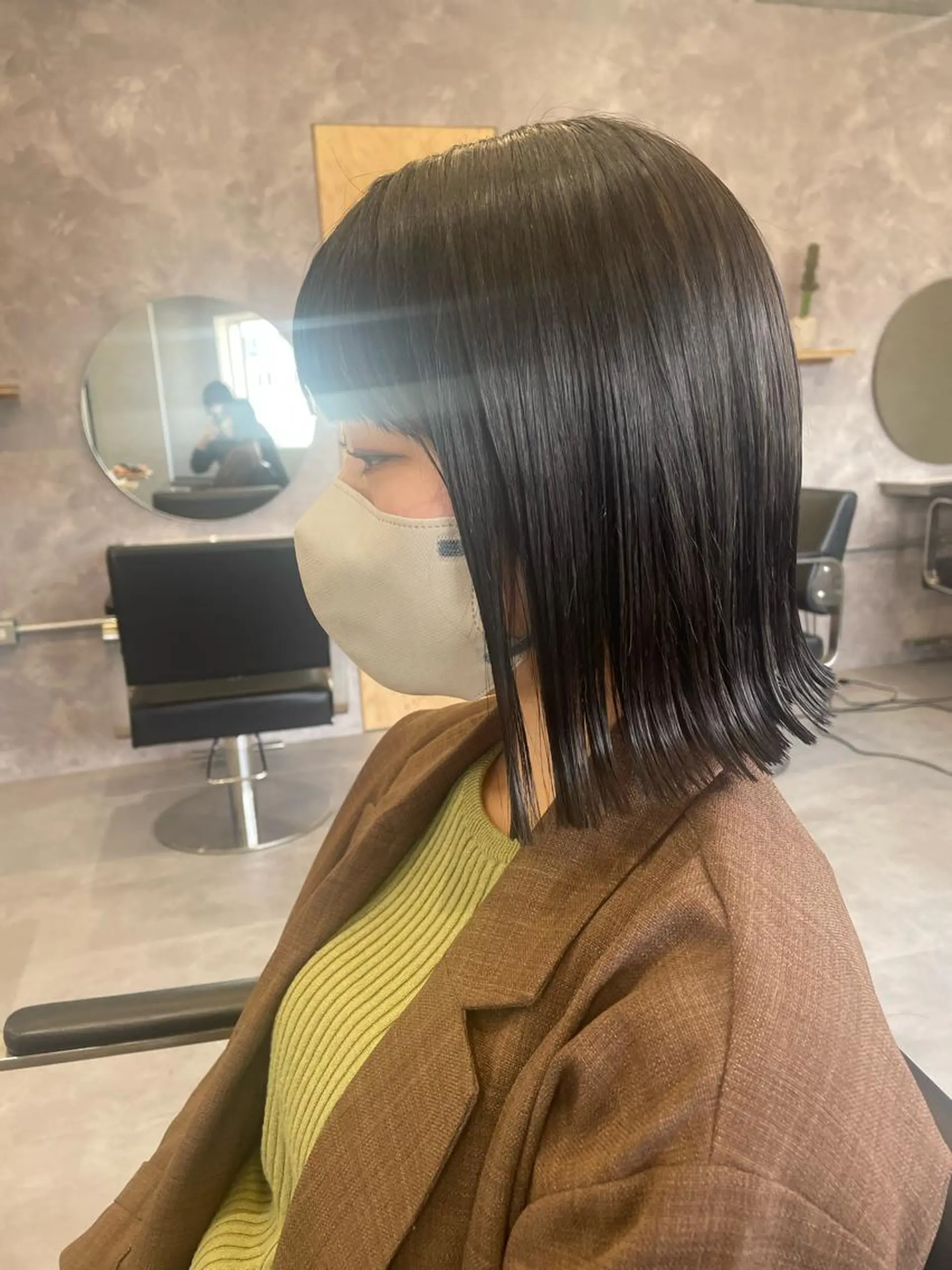 ショート yui/ layer cutのヘアスタイル