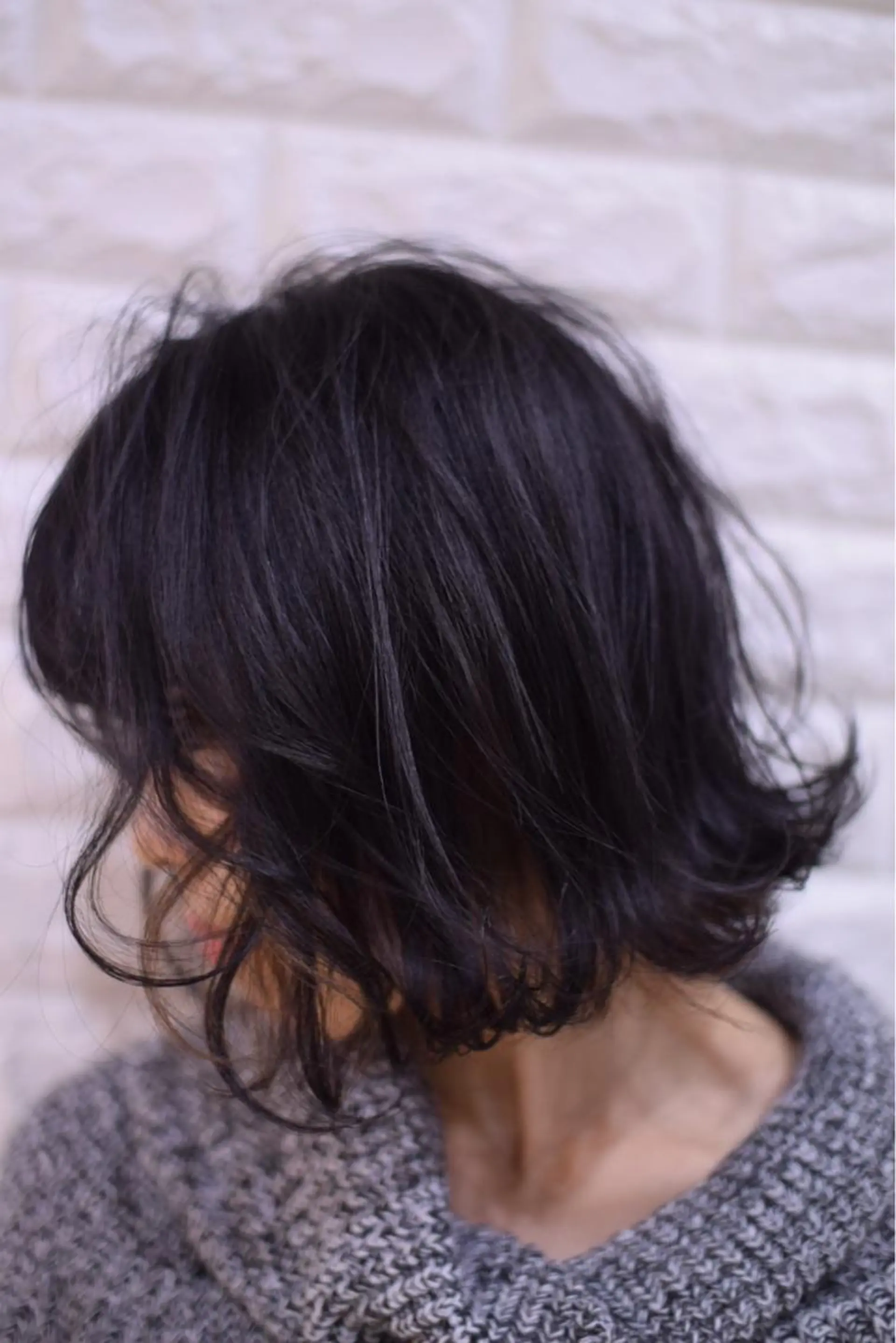 カラー アッシュ ハイトーンカラー RYUのヘアスタイル