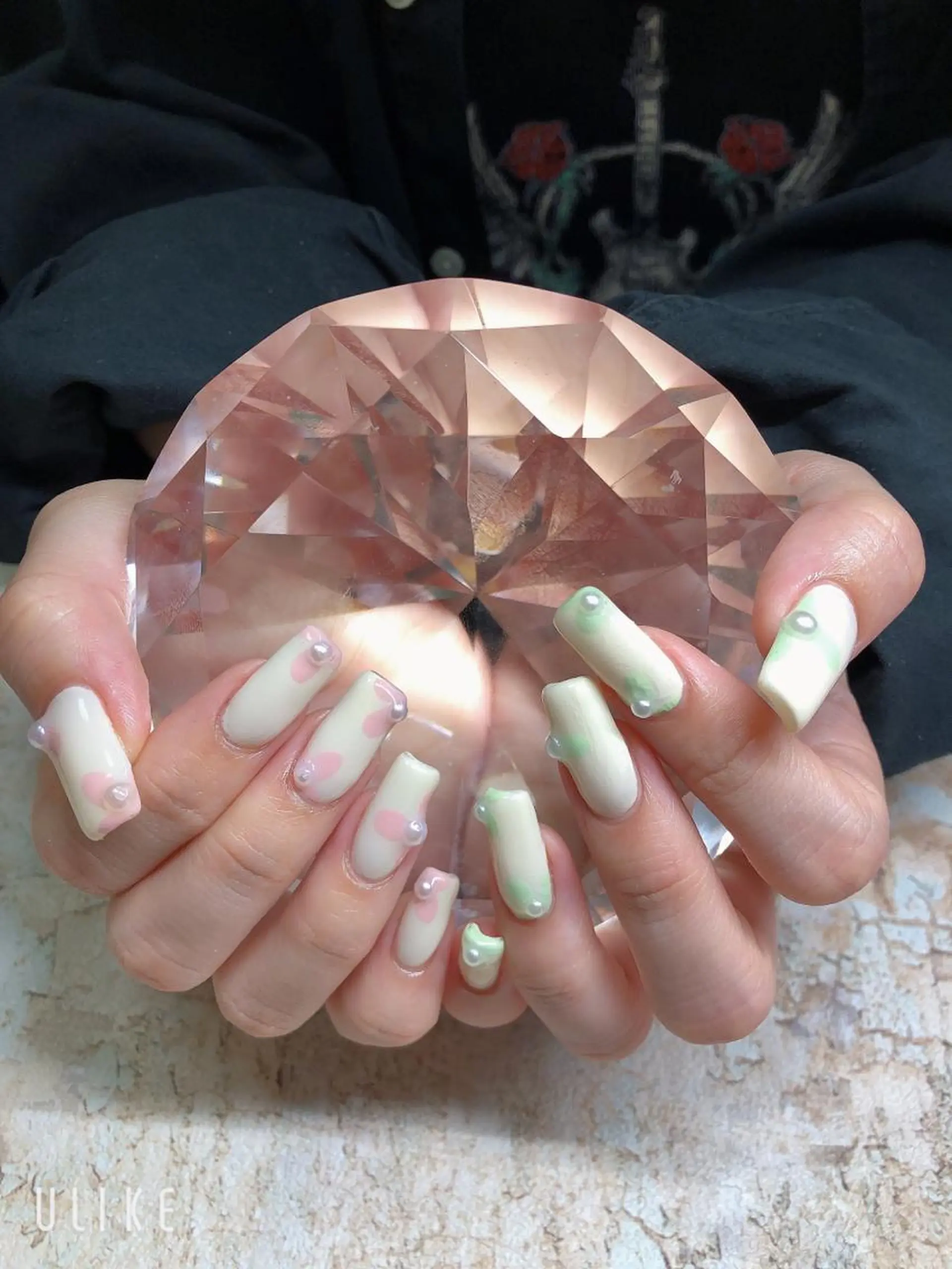 ネイル アートネイル フレンチネイル ジェルネイル グラデーション 韓国ネイル Nail room Bimano所属・Bimano seica♡+°のネイルデザイン